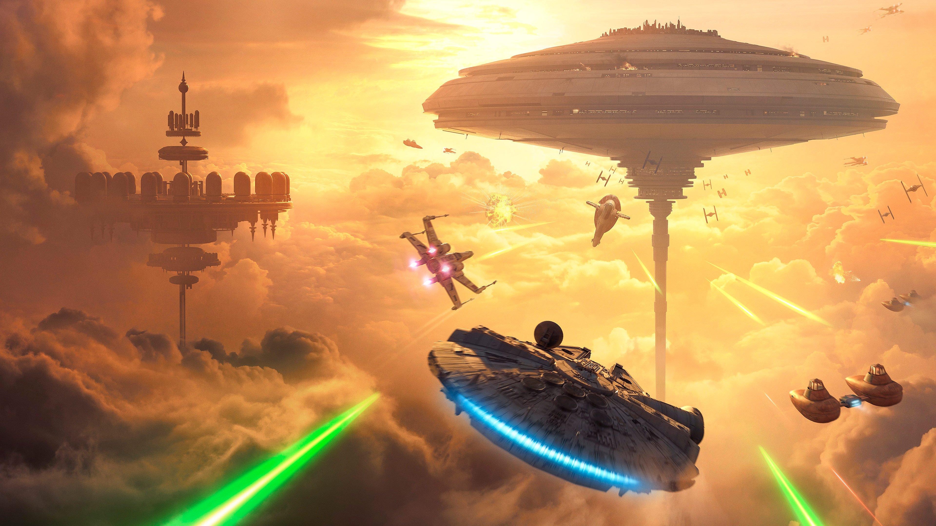 3840x2160 Fortnite Star Wars Wallpaper