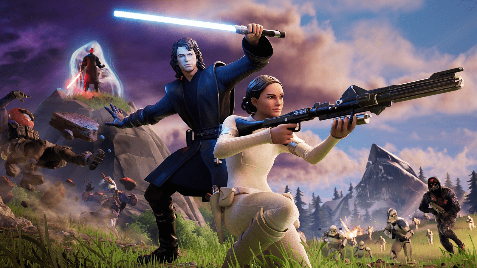 1600x900 Fortnite Star Wars event includes free Clone Trooper skin