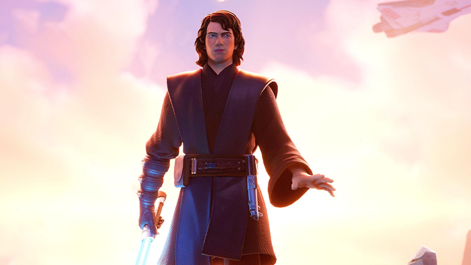 1920x1080 Anakin Skywalker Fortnite skin revealed for Star Wars “experience”