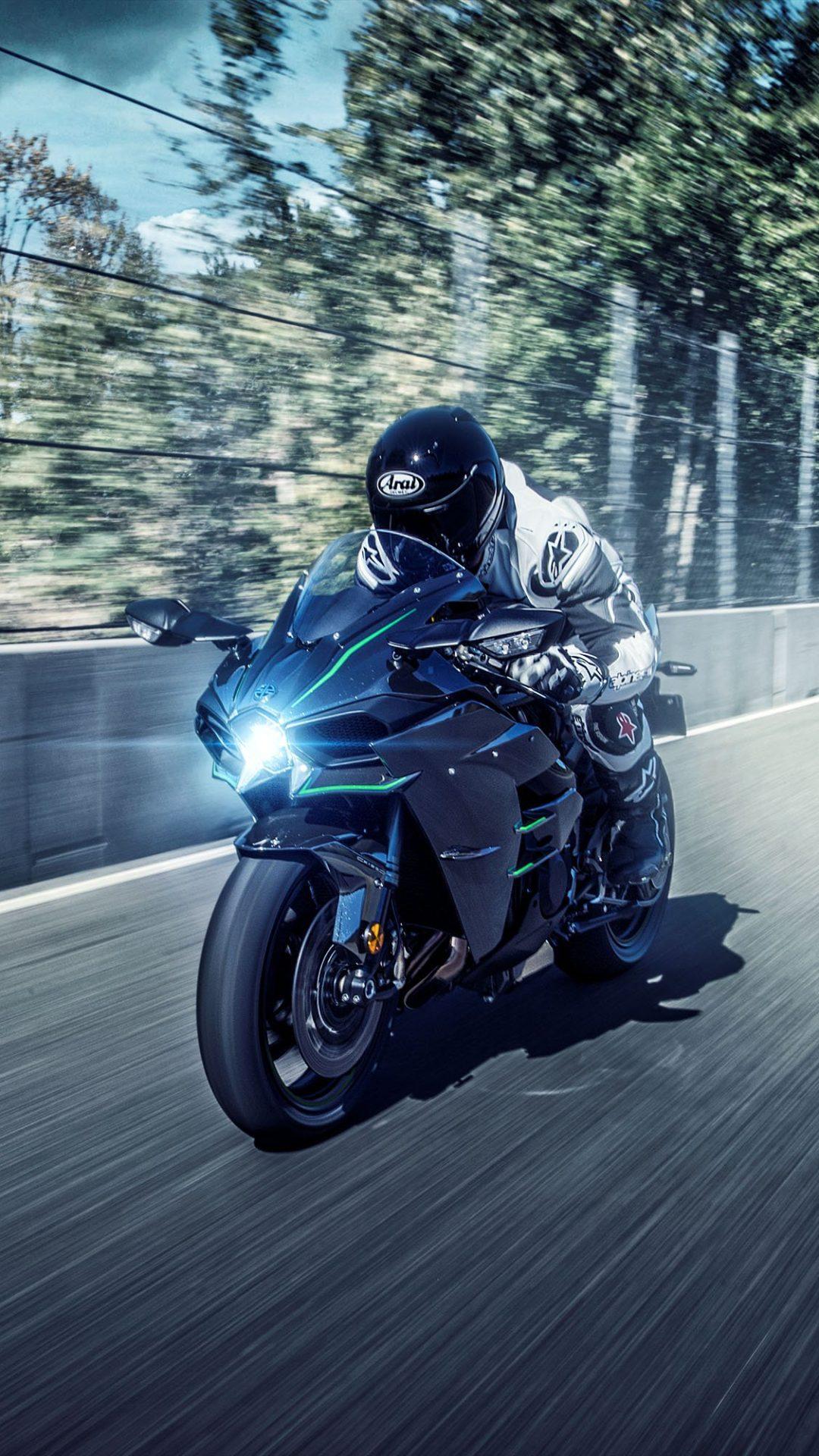 1080x1920 Kawasaki Motorcycle [iPhone & Android] Wallpaper