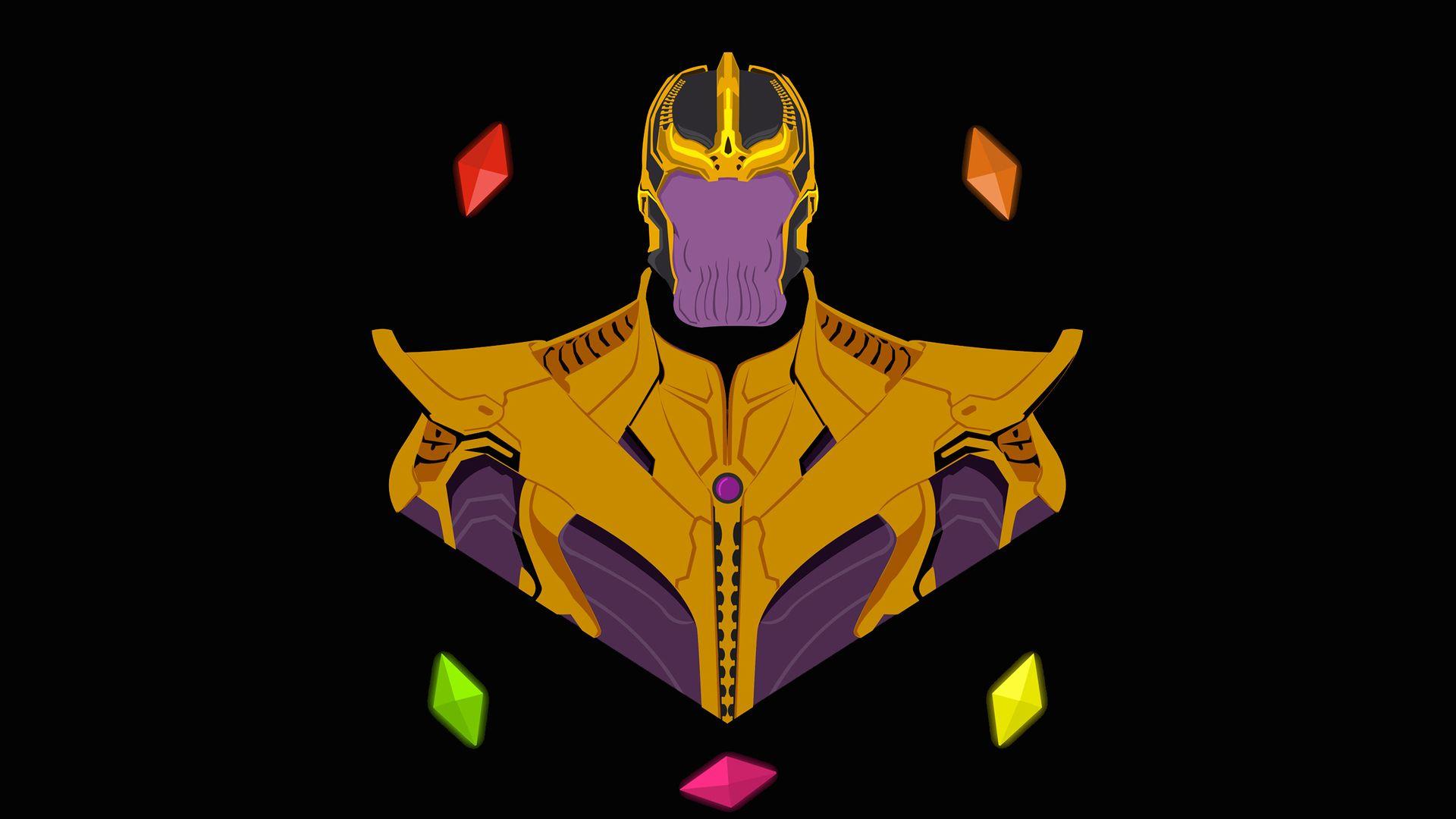 1920x1080 Thanos Infinity Stone Pop Art Laptop Full HD 1080P HD 4k
