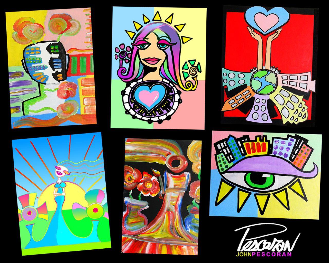 1280x1024 Pop Art image JOHN PESCORAN: Pop Art Wallpaper HD wallpaper