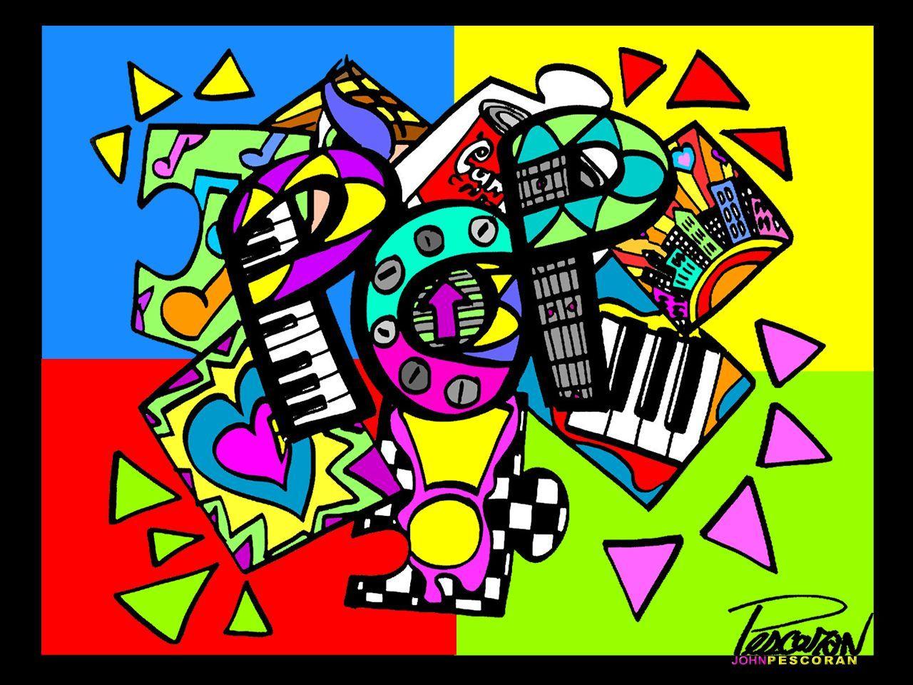 1280x960 Amazing Wallpaper Pretty Pop Art Background