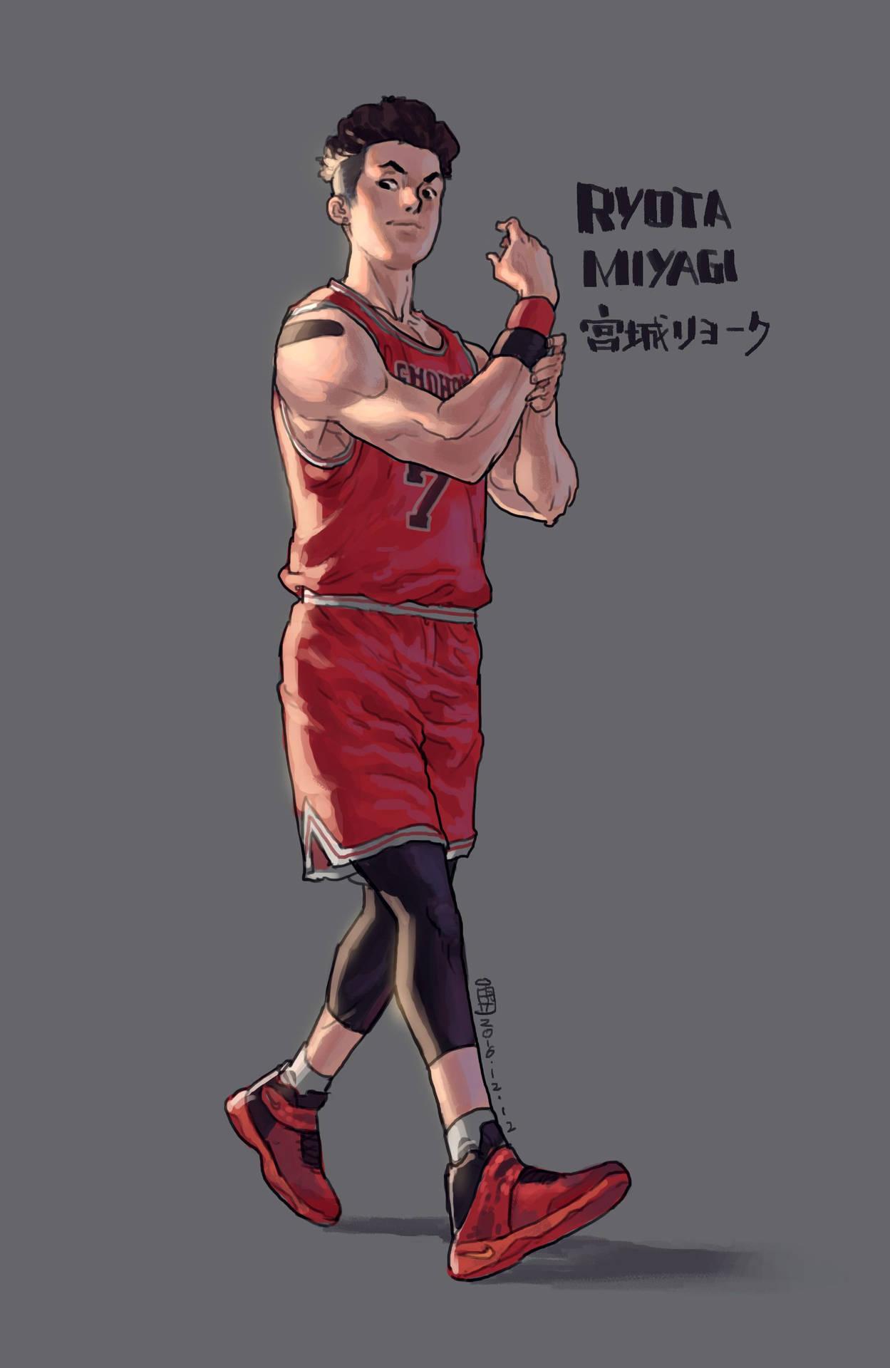 1249x1920 Download Slam Dunk Shohoku Point Guard Wallpaper