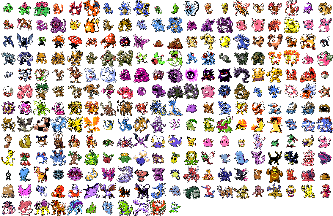 Pokemon Sprite Wallpapers - Top Free Pokemon Sprite Backgrounds ...