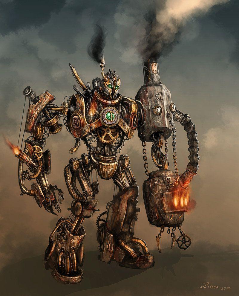 Steampunk Robot Wallpapers - Top Free Steampunk Robot Backgrounds ...