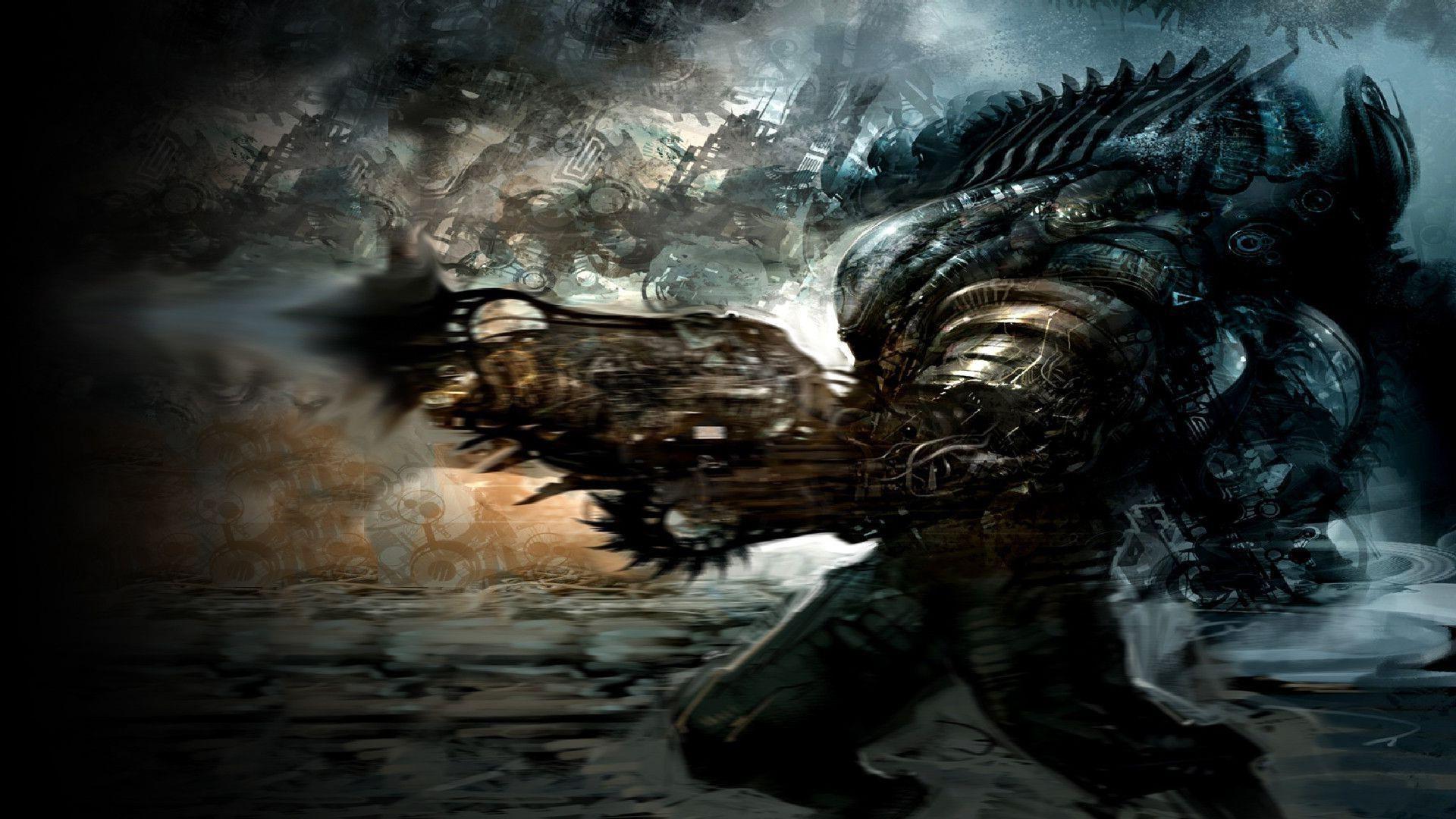 1920x1080 1920x1080 artwork steampunk robot war fantasy art wallpaper JPG 374 kB Gallery HD Wallpaper