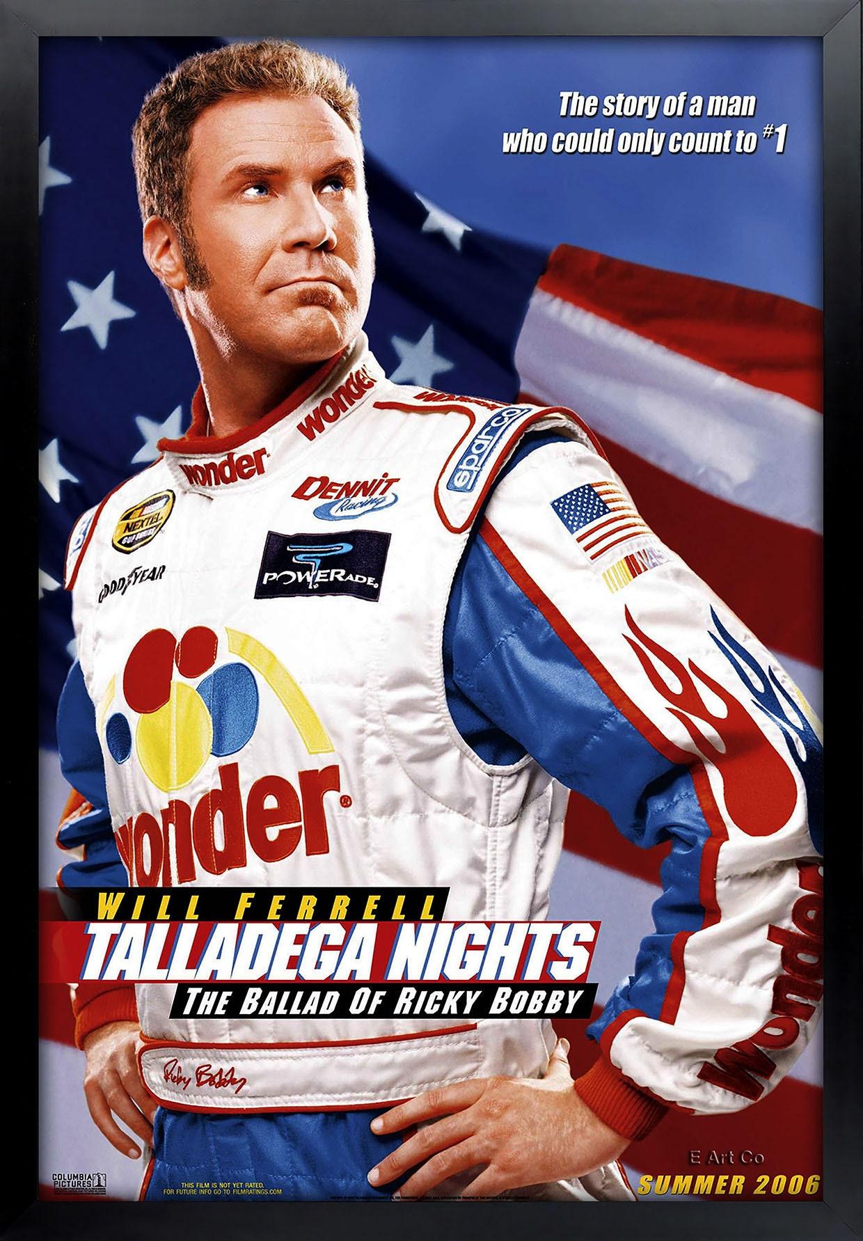 1240x1783 Talladega Nights: the Ballad of Ricky Bobby Movie Poster