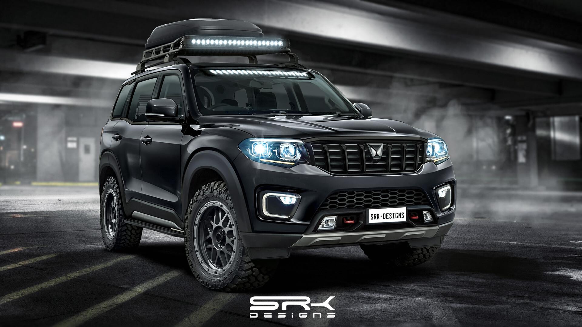 1920x1080 2022 Mahindra Scorpio N Black Edition