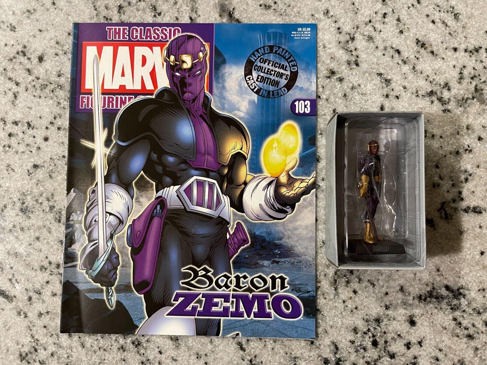 1600x1200 Baron Zemo # 103 Eaglemoss Lead Fig Magazine Classic Marvel Figurine Collection