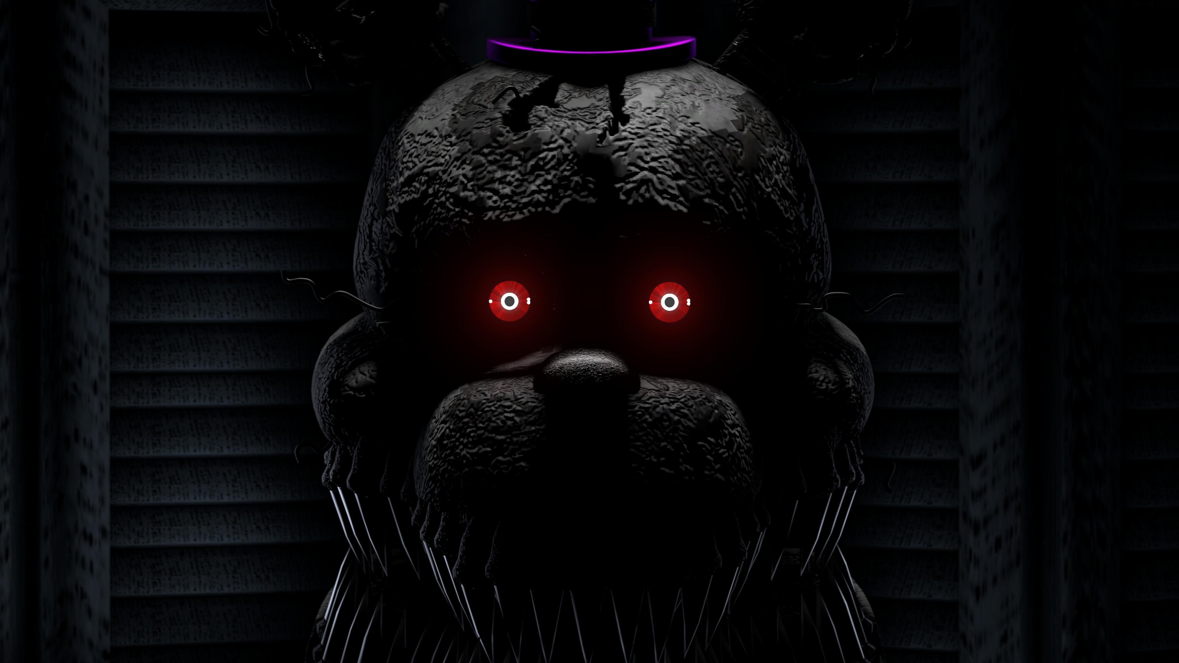 3840x2159 FNAF Nightmare Springtrap Wallpaper