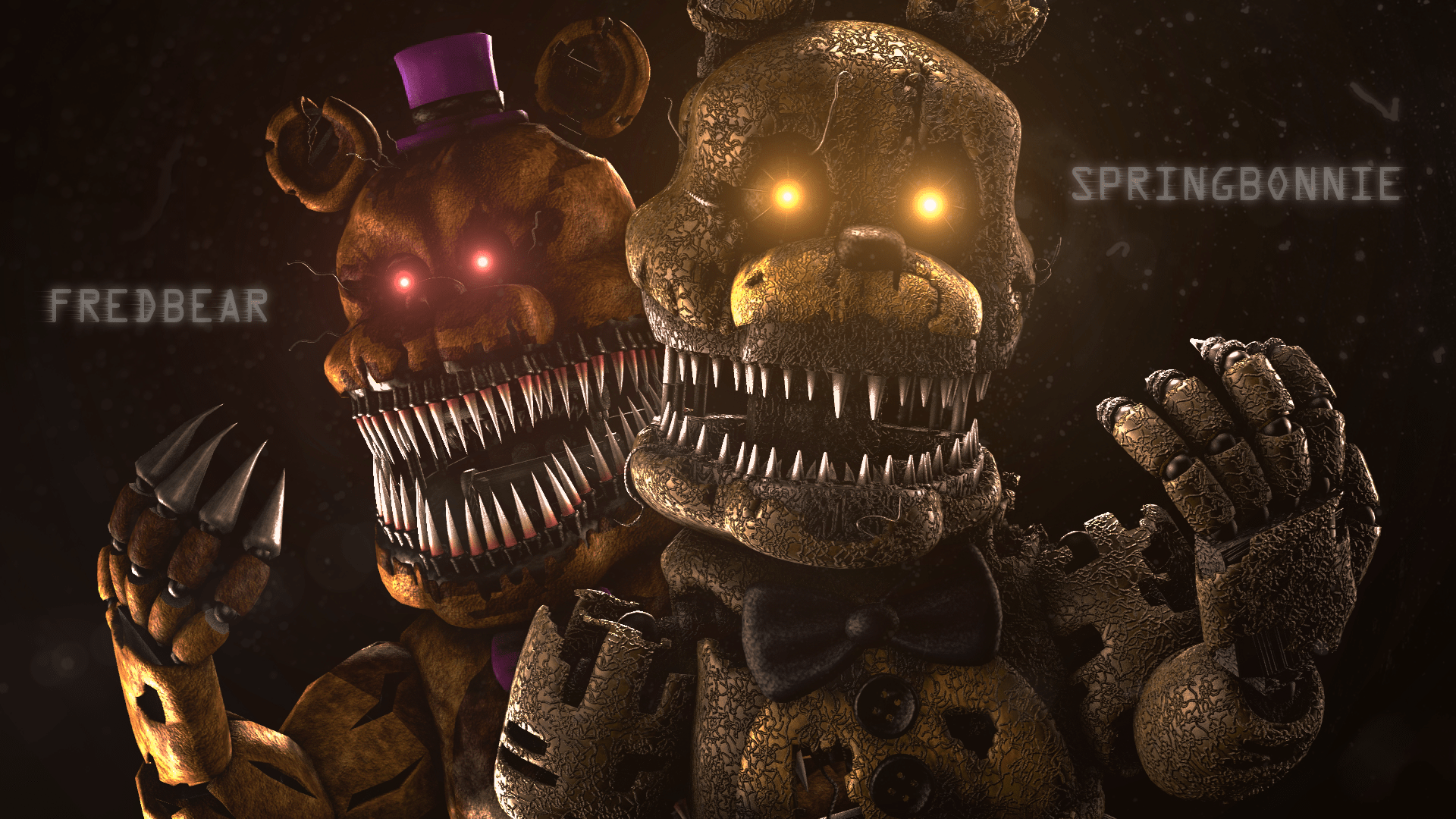 1920x1080 Video Game Five Nights at Freddy's 4 HD Wallpaper