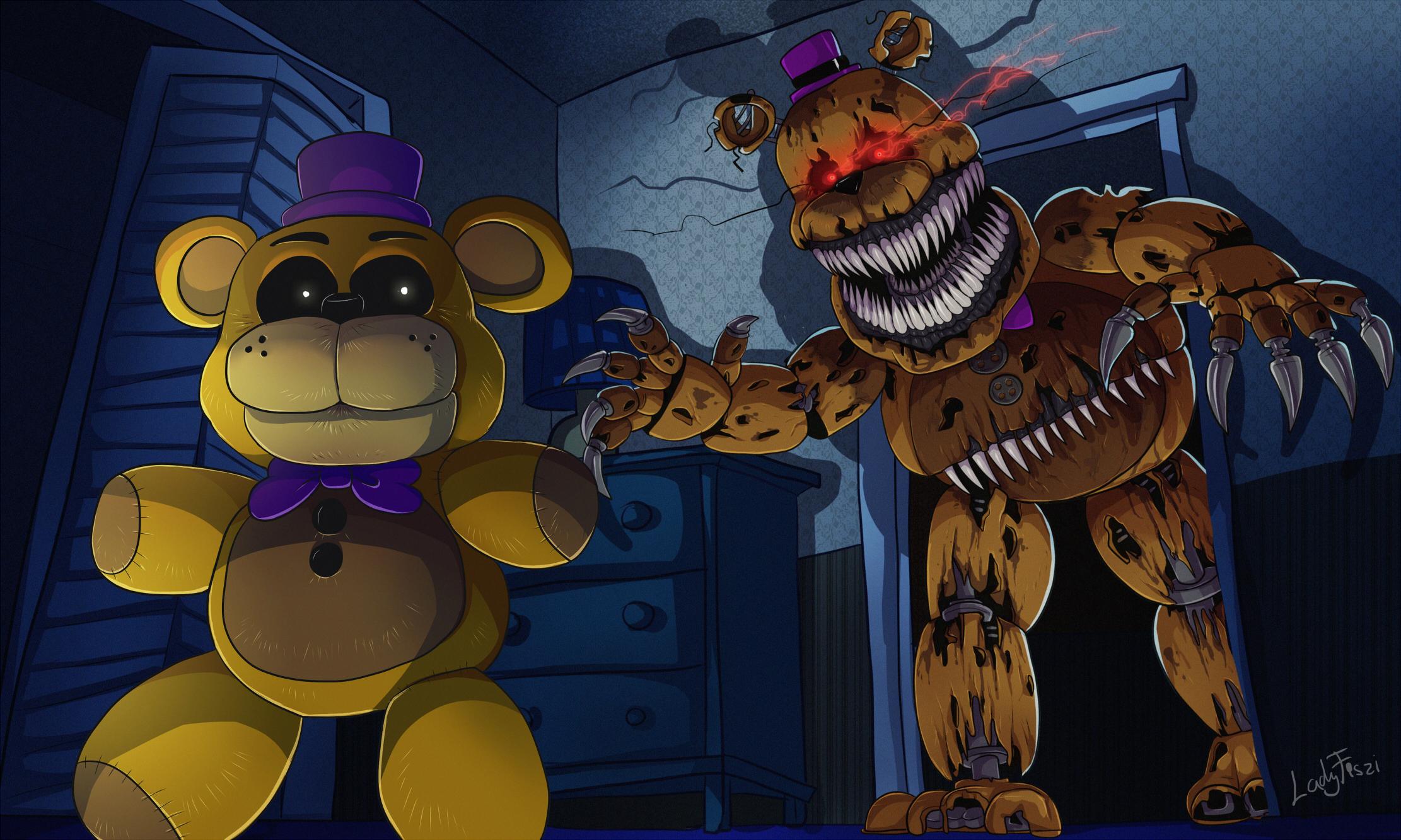 2222x1333 2222x1333 Nightmare Golden Freddy (Five Nights at Freddys) Gallery HD Wallpaper