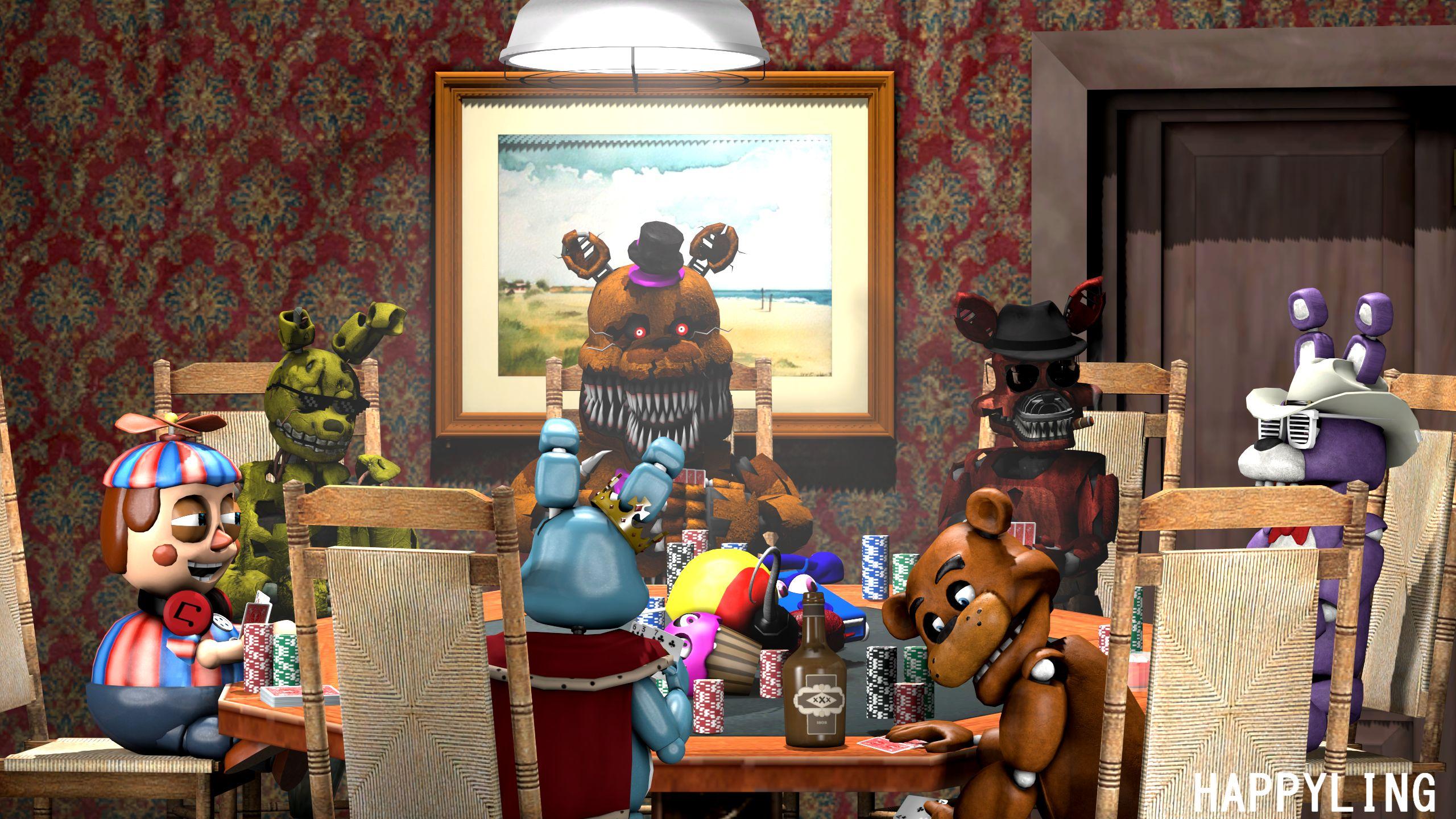 2560x1440 Download Nightmare Foxy (Five Nights At Freddy's) wallpaper for mobile phone, free Nightmare Foxy (Five Nights At Freddy's) HD picture