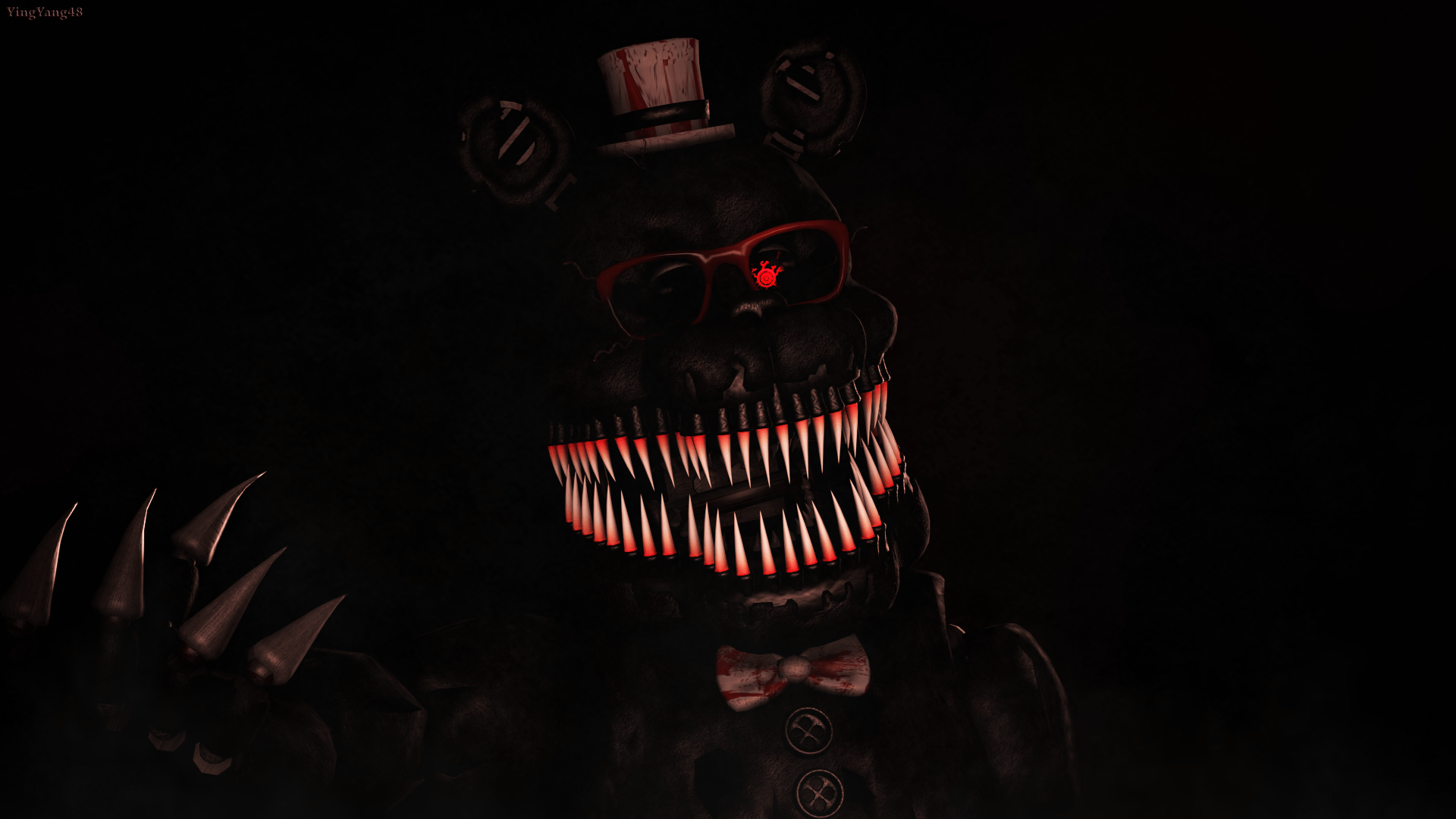 1920x1080 Video Game Five Nights At Freddy 039 S 4 Wallpaper:1920x1080