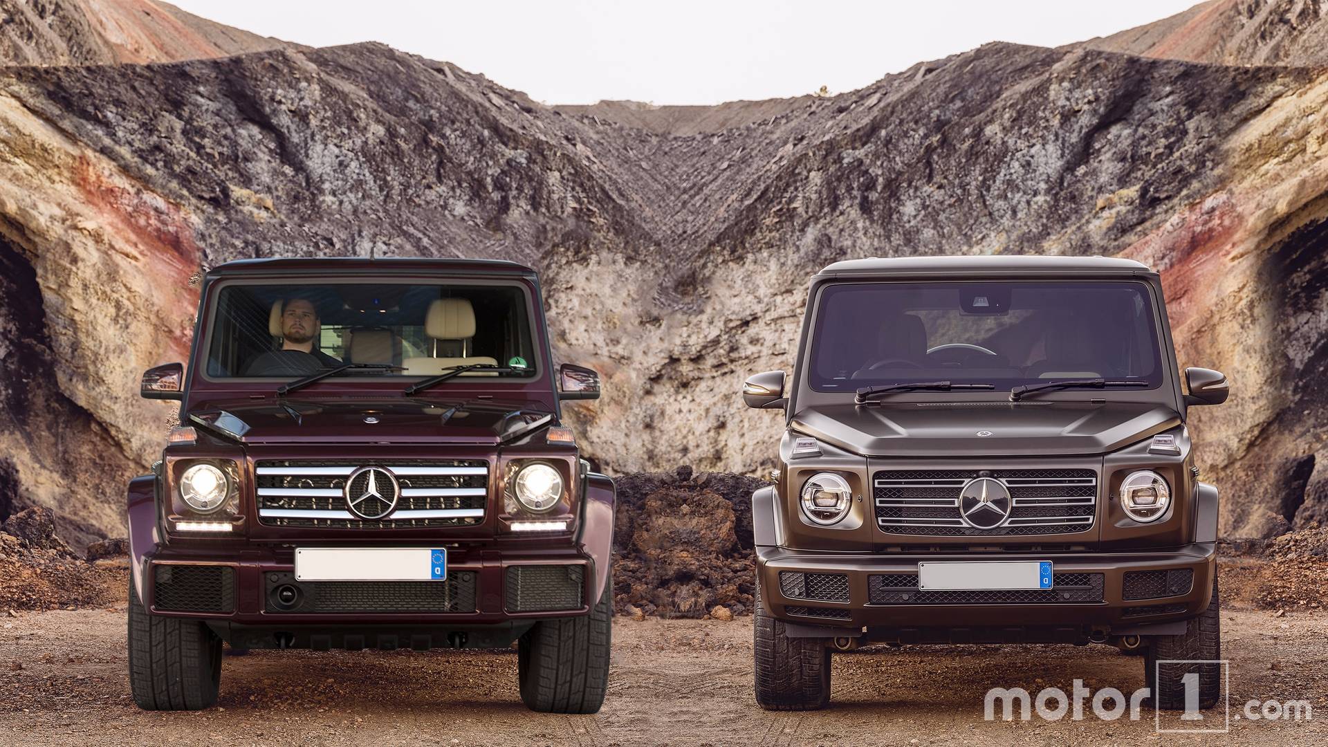 1920x1080 Mercedes Benz G Class: See The Changes Side By Side