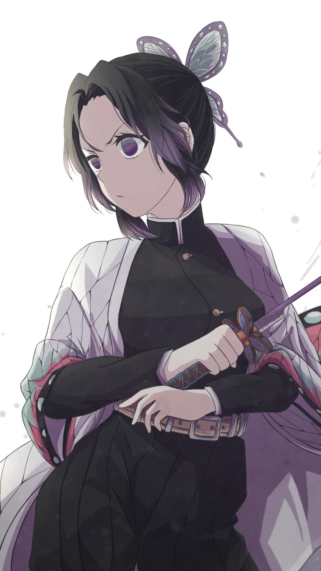 1080x1920 Wallpaper / Anime Demon Slayer: Kimetsu no Yaiba Phone Wallpaper, Shinobu Kochou, 1080x1920 free download