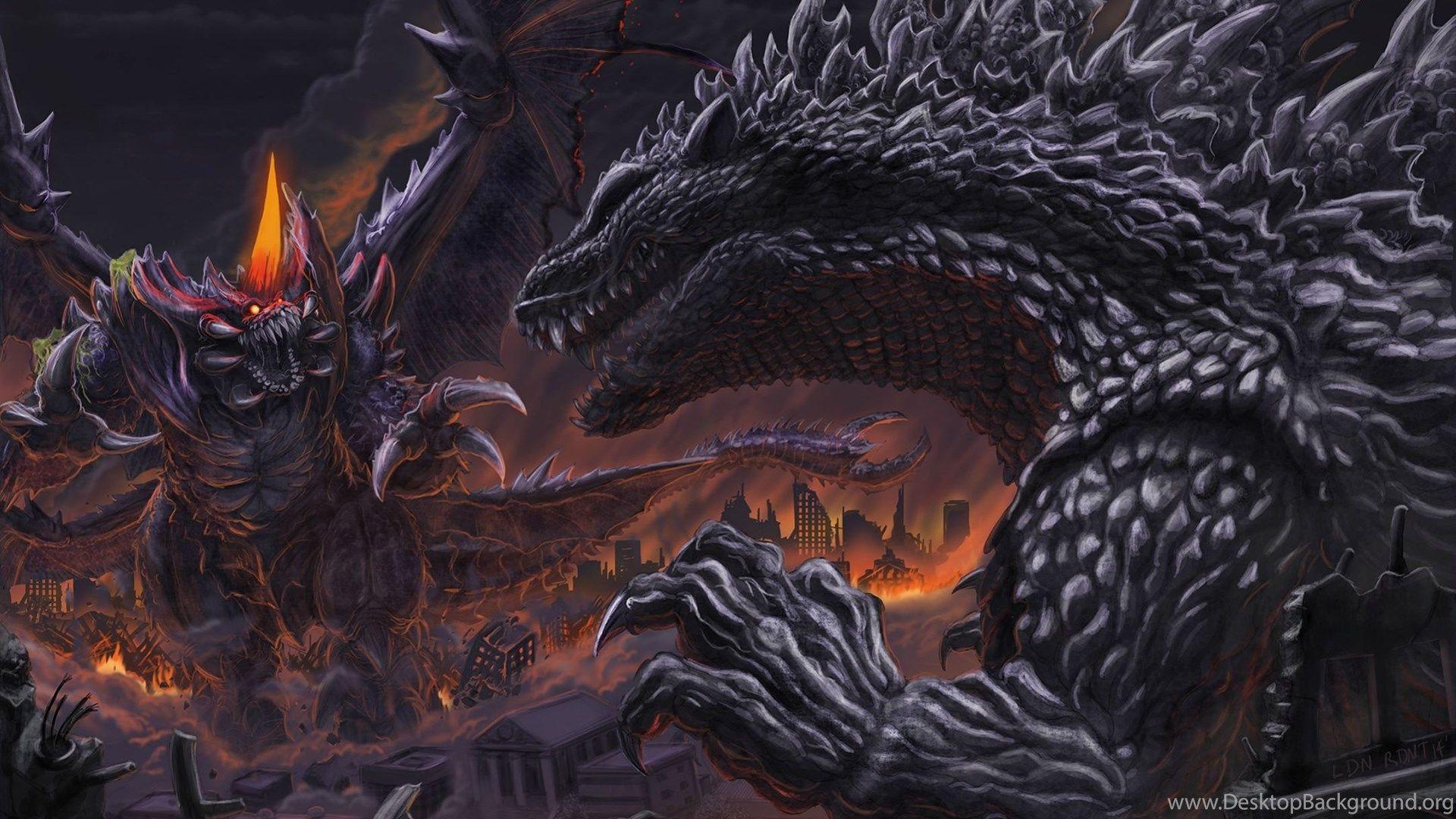 1920x1080 Free Godzilla Wallpaper « Wallx Desktop Background