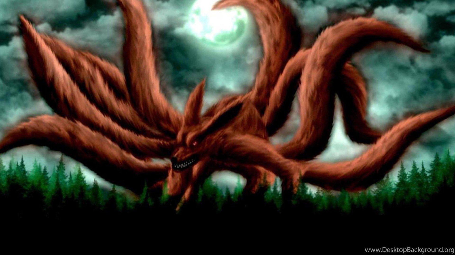 1920x1080 Naruto Nine Tails Wallpaper Desktop Background