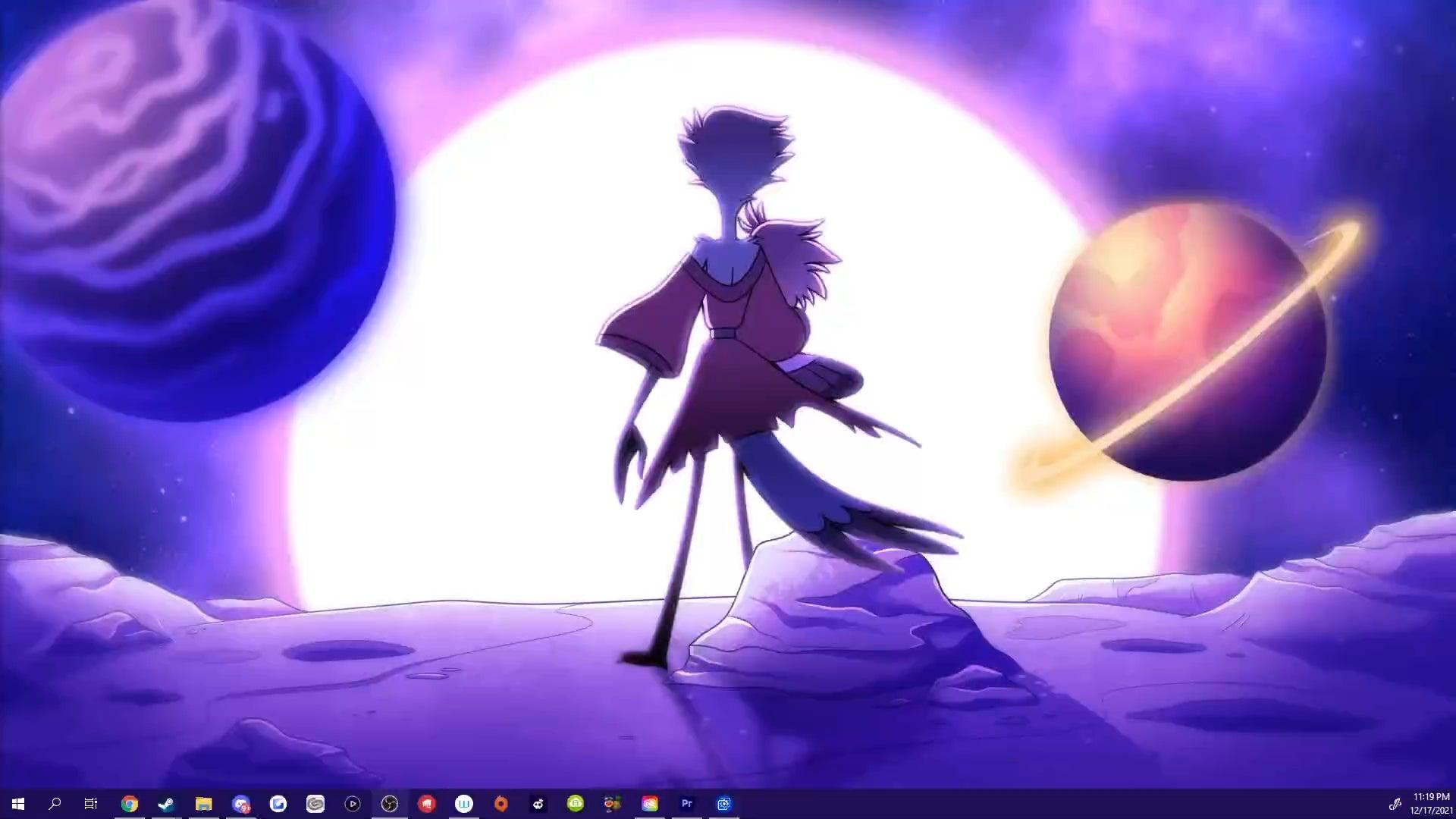 1920x1080 Turned my favorite shot from You Will Be Ok into my desktop background. Really happy with how it looks after I did some editing to keep the planets stationary while Stolas