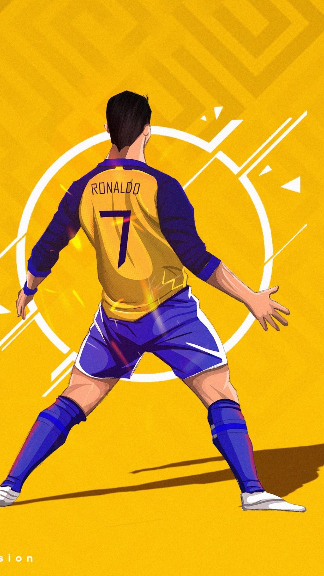 1080x1920 Best Cristiano Ronaldo Al Nassr Wallpaper [ HQ ]
