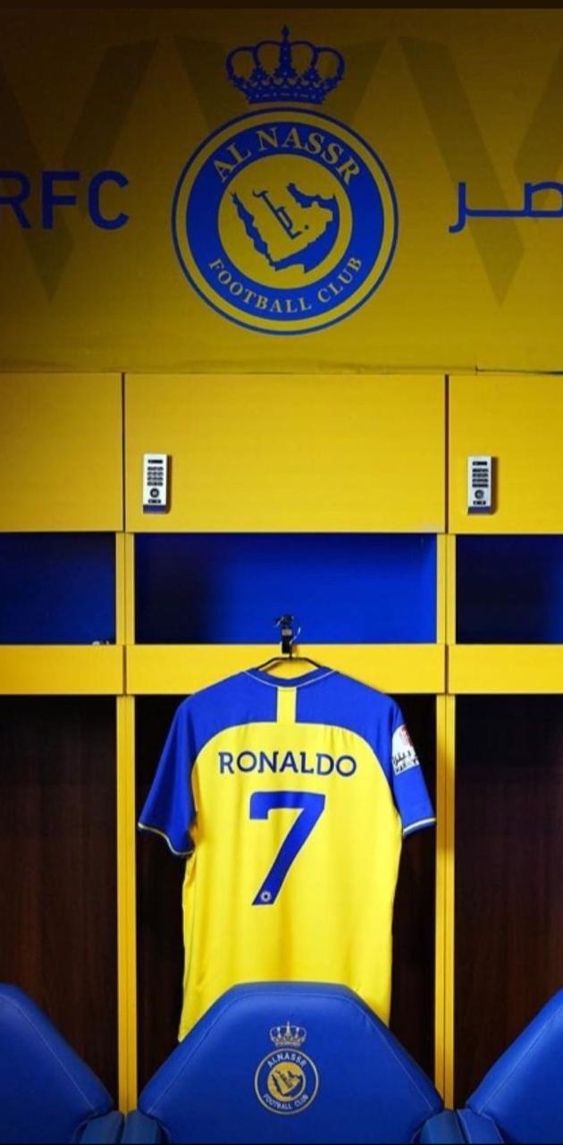 630x1280 CR7 Al Nassr 2023 Wallpaper
