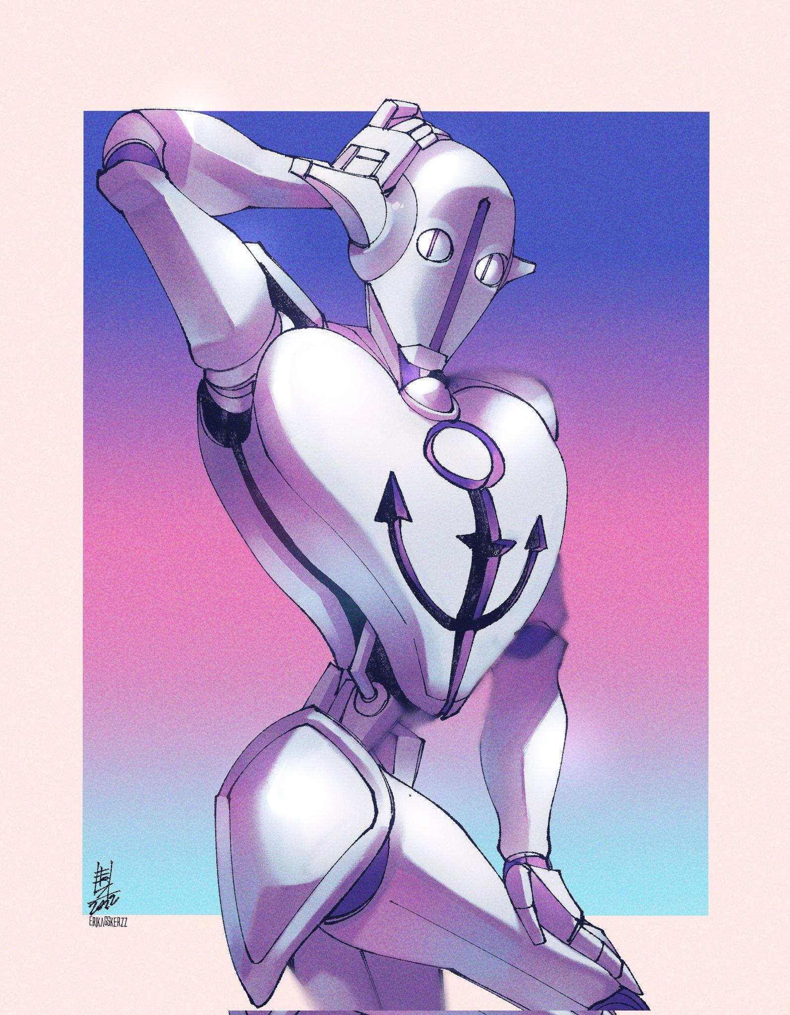 1593x2048 Erika Skerzz 』 Ω that a Jojo's reference?