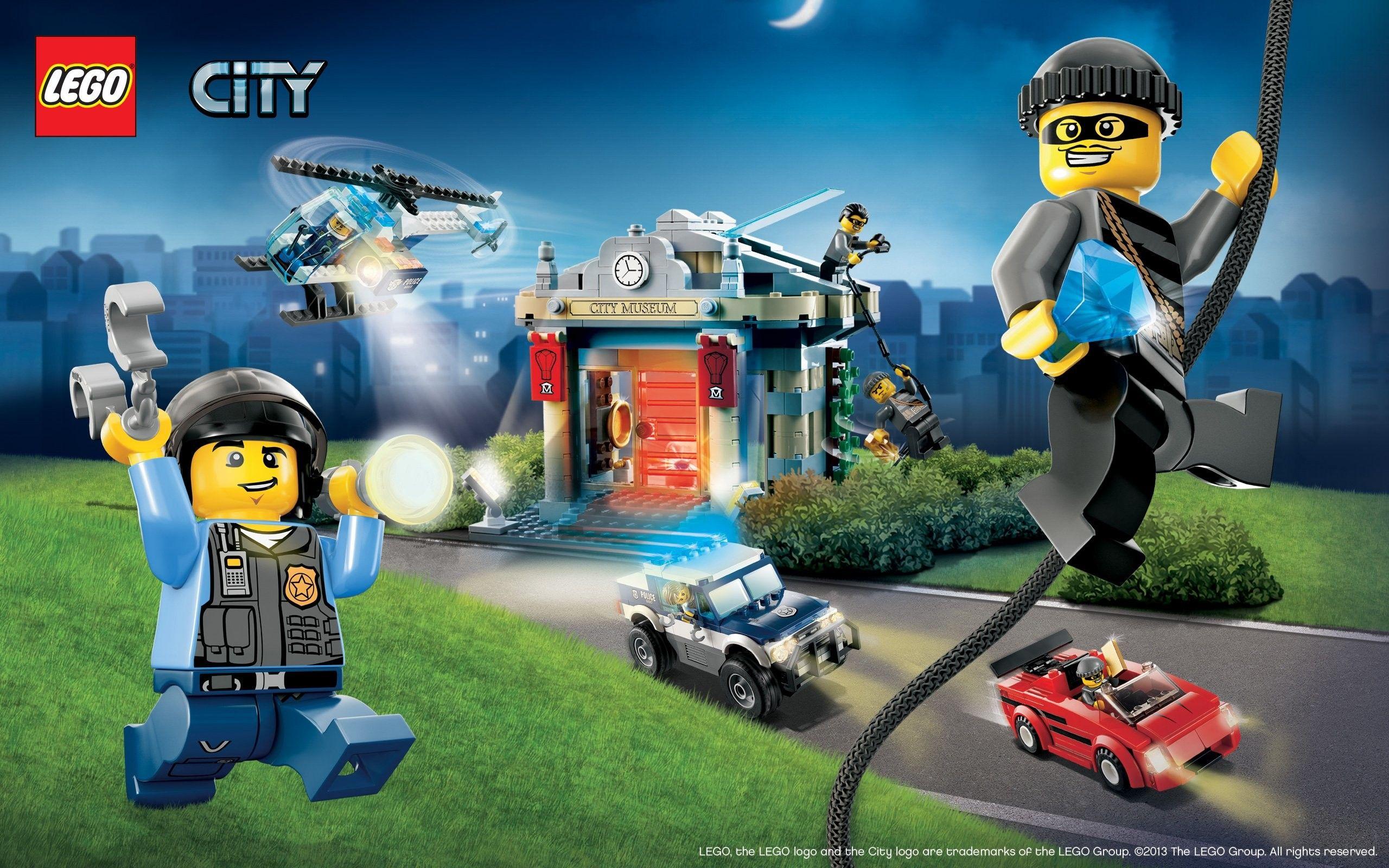 2560x1600 Lego City Wallpaper