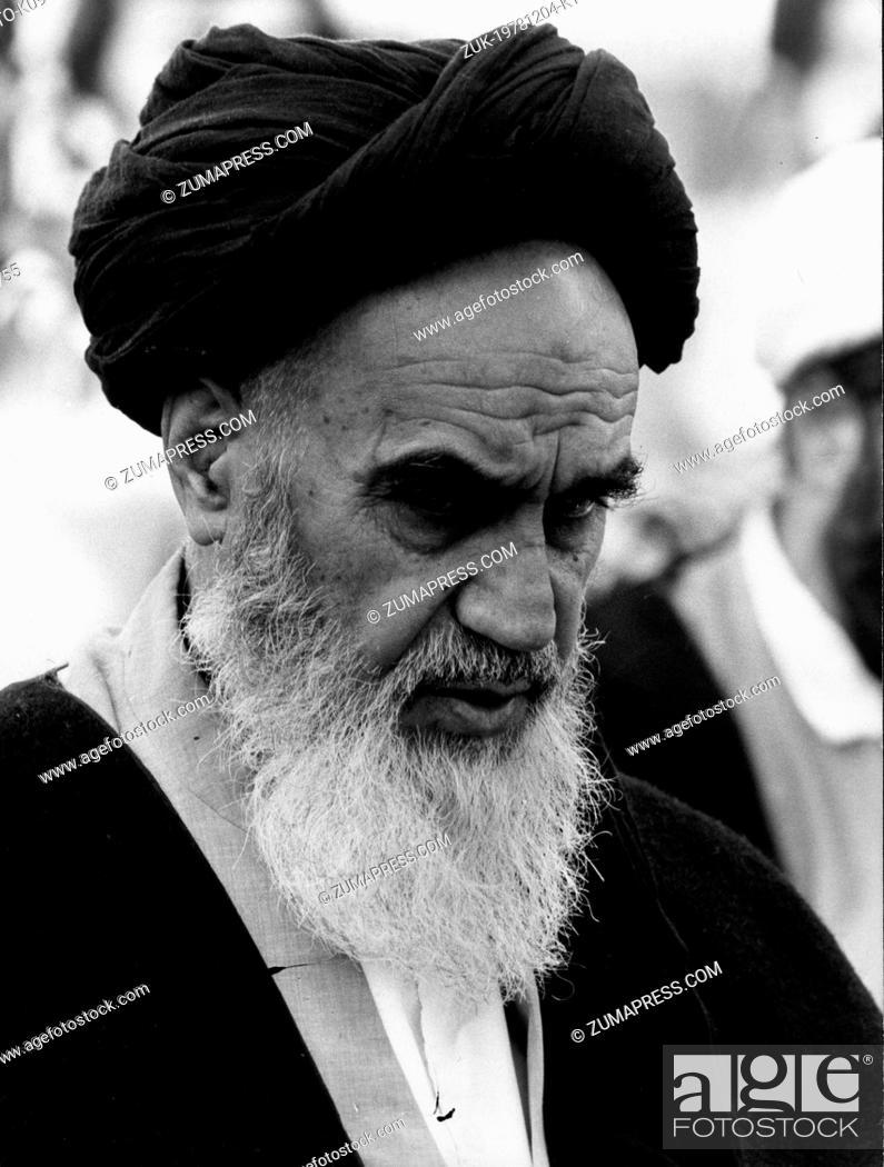 795x1050 Dec 1978; Tehran, Iran; AYATOLLAH KHOMEINI (1900 1989), , Picture And Rights Managed Image. Pic. ZUK 19781204 KTO K09 755