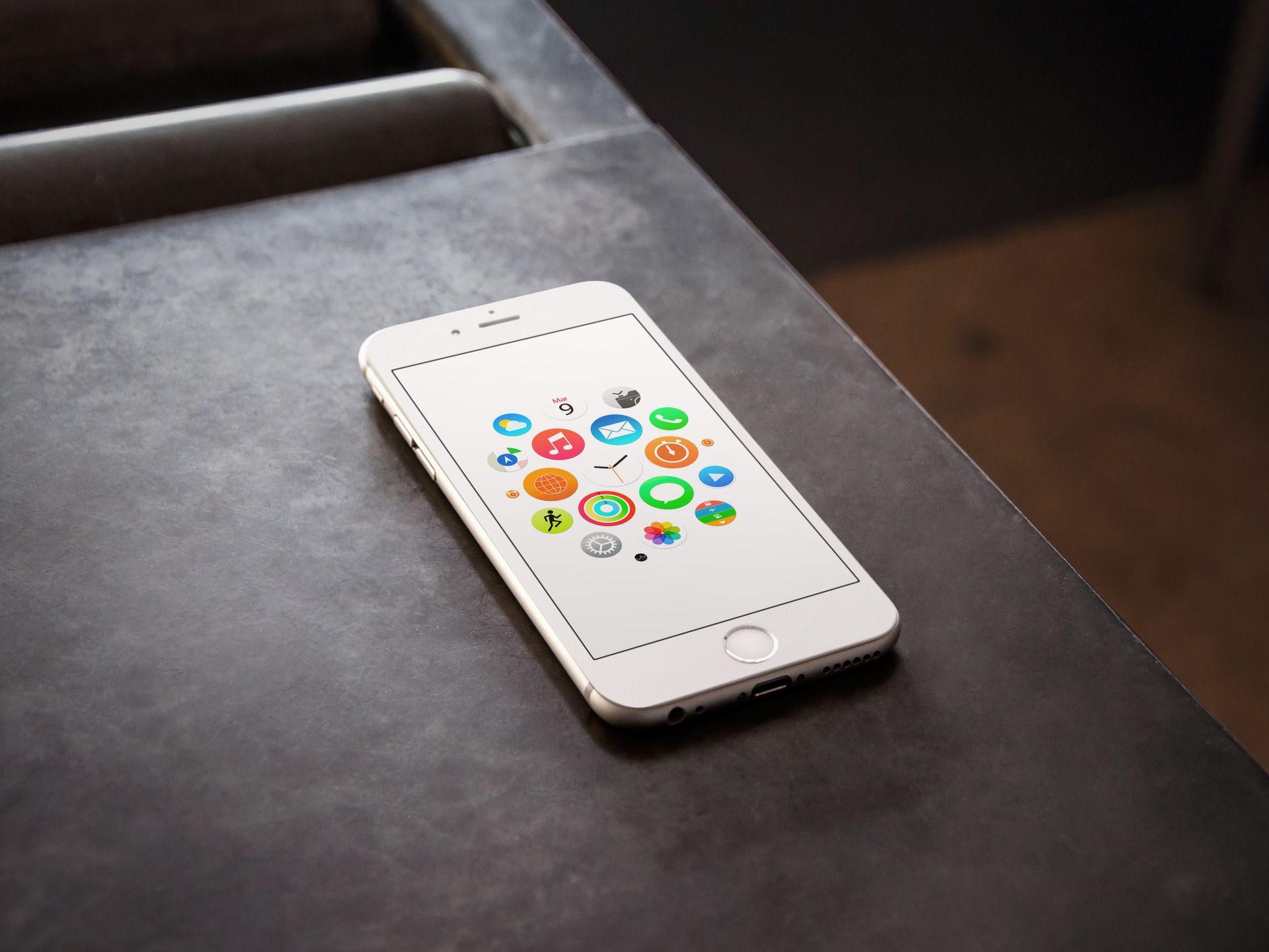 1920x1440 Apple Watch app icons wallpaper for iPhone, iPad, and desktop