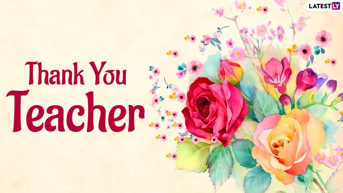 Thank You Teacher Wallpapers - Top Free Thank You Teacher Backgrounds ...