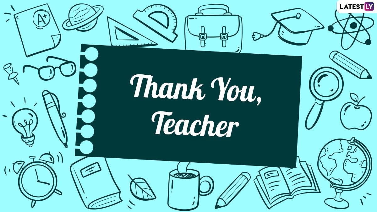 Thank You Teacher Wallpapers - Top Free Thank You Teacher Backgrounds ...