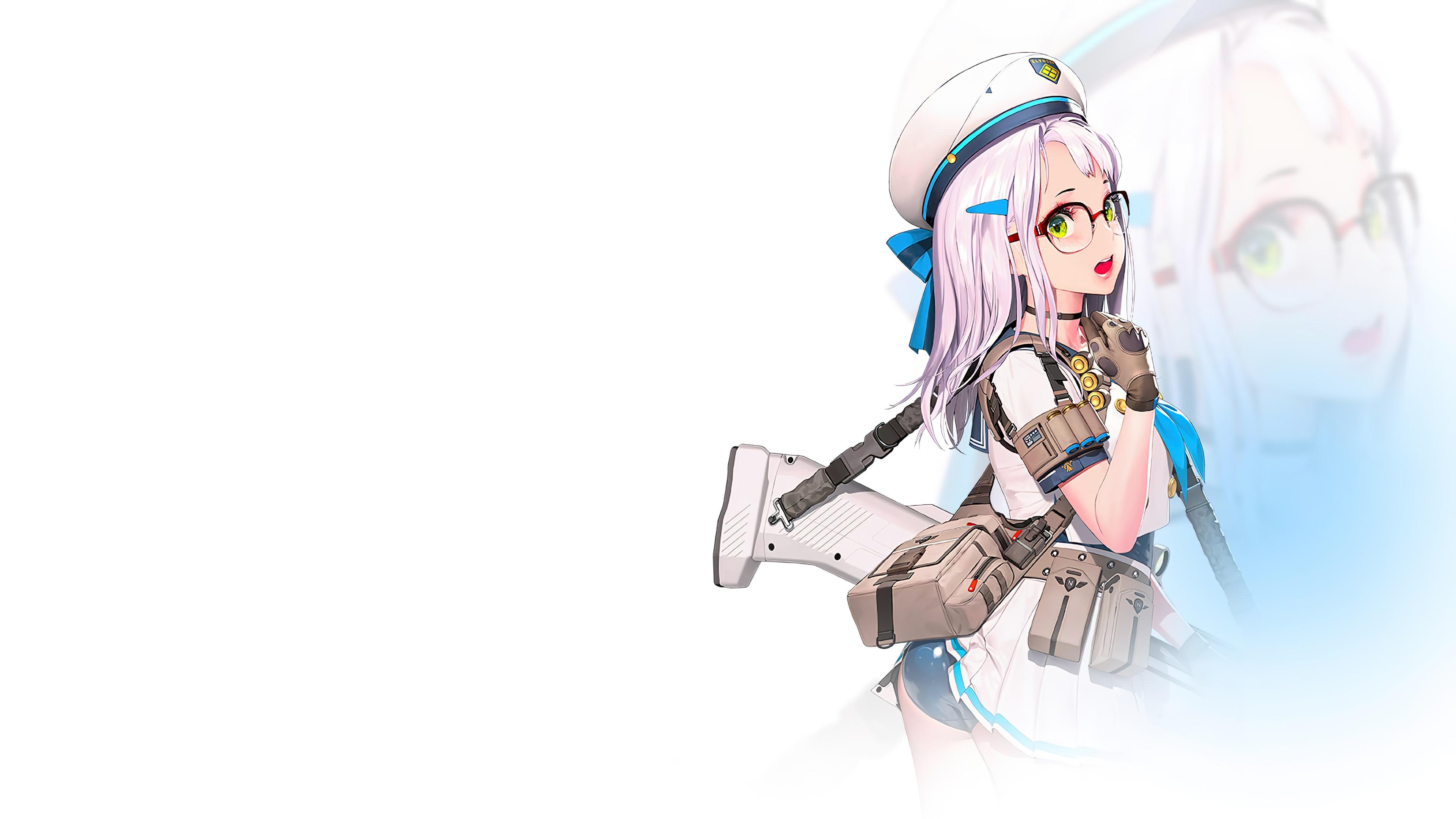 3840x2160 nikke, goddess of victory, game, neon, game, character, 4k Gallery HD Wallpaper