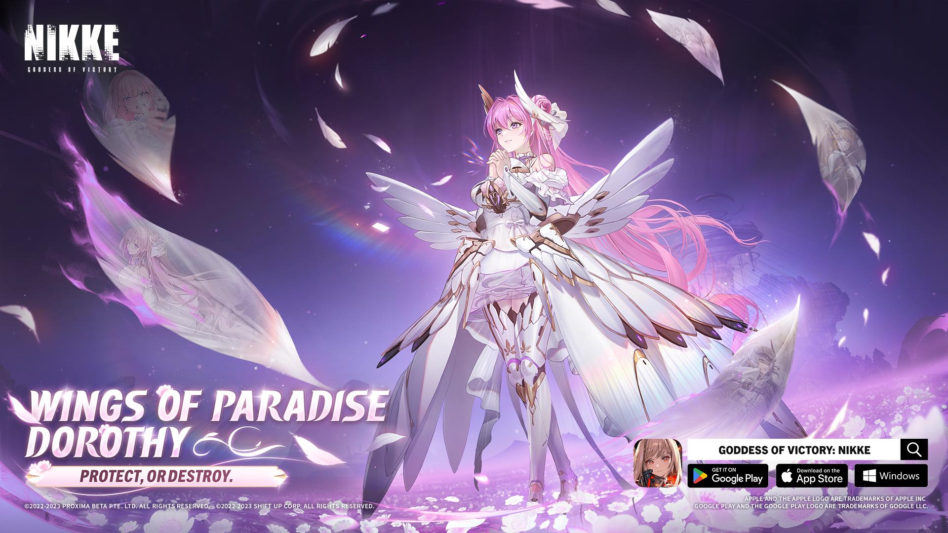 1920x1080 GODDESS OF VICTORY: NIKKE - 【Dorothy KV of Paradise】 I will guide you to paradise, Your Grace. #NIKKE #Dorothy