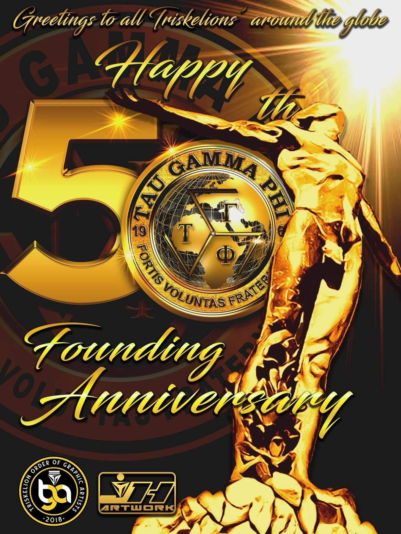 1350x1800 deo 50th Founding Anniversary TAU GAMMA PHI! Ariba!!!!! #TGP50 #TGPGoldenAnniversary ✋