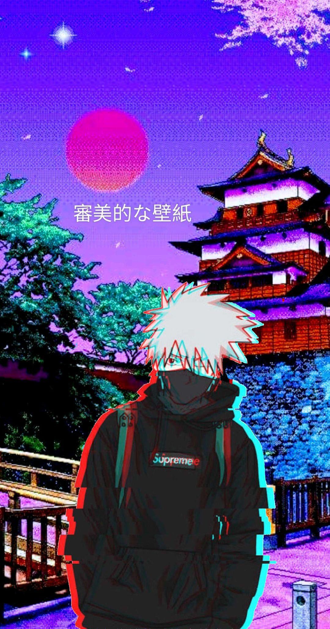 1080x2053 japanese kakashi drip. Kakashi, Naruto wallpaper, Anime