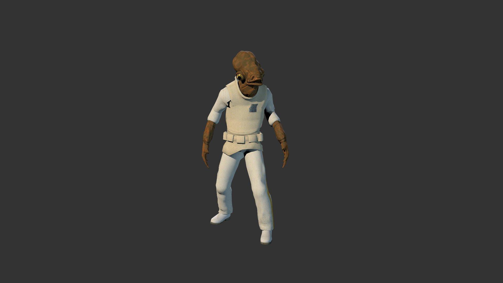 1920x1080 Admiral Ackbar model by Mind Mulch for The Masses [e26da60]