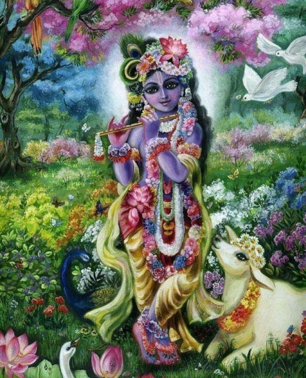 1039x1280 Little krishna Wallpaper Download