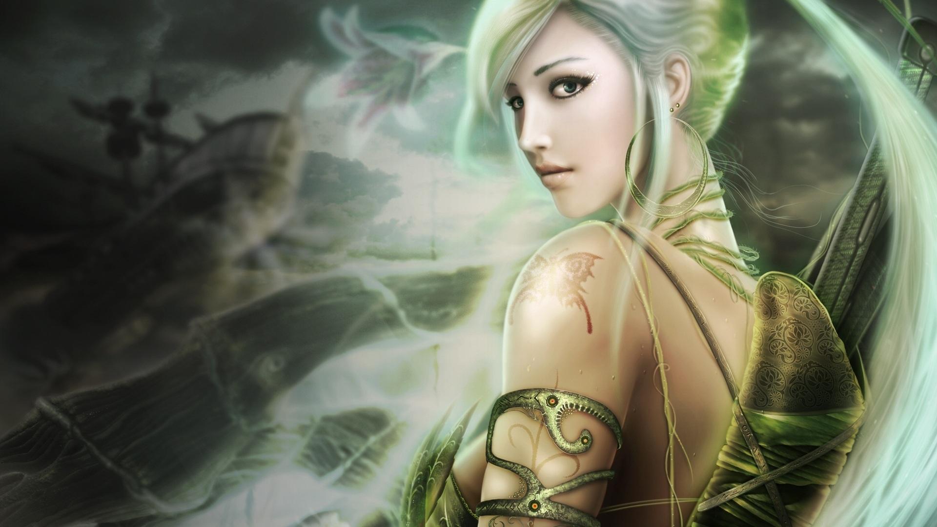 1920x1080 Free download Fantasy Girl HD Wallpaper HD Wallpaper Background of [1920x1080] for your Desktop, Mobile & Tablet. Explore Fantasy Female Wallpaper. Female Wallpaper, Female Fantasy Wallpaper, Female Fantasy Art Wallpaper