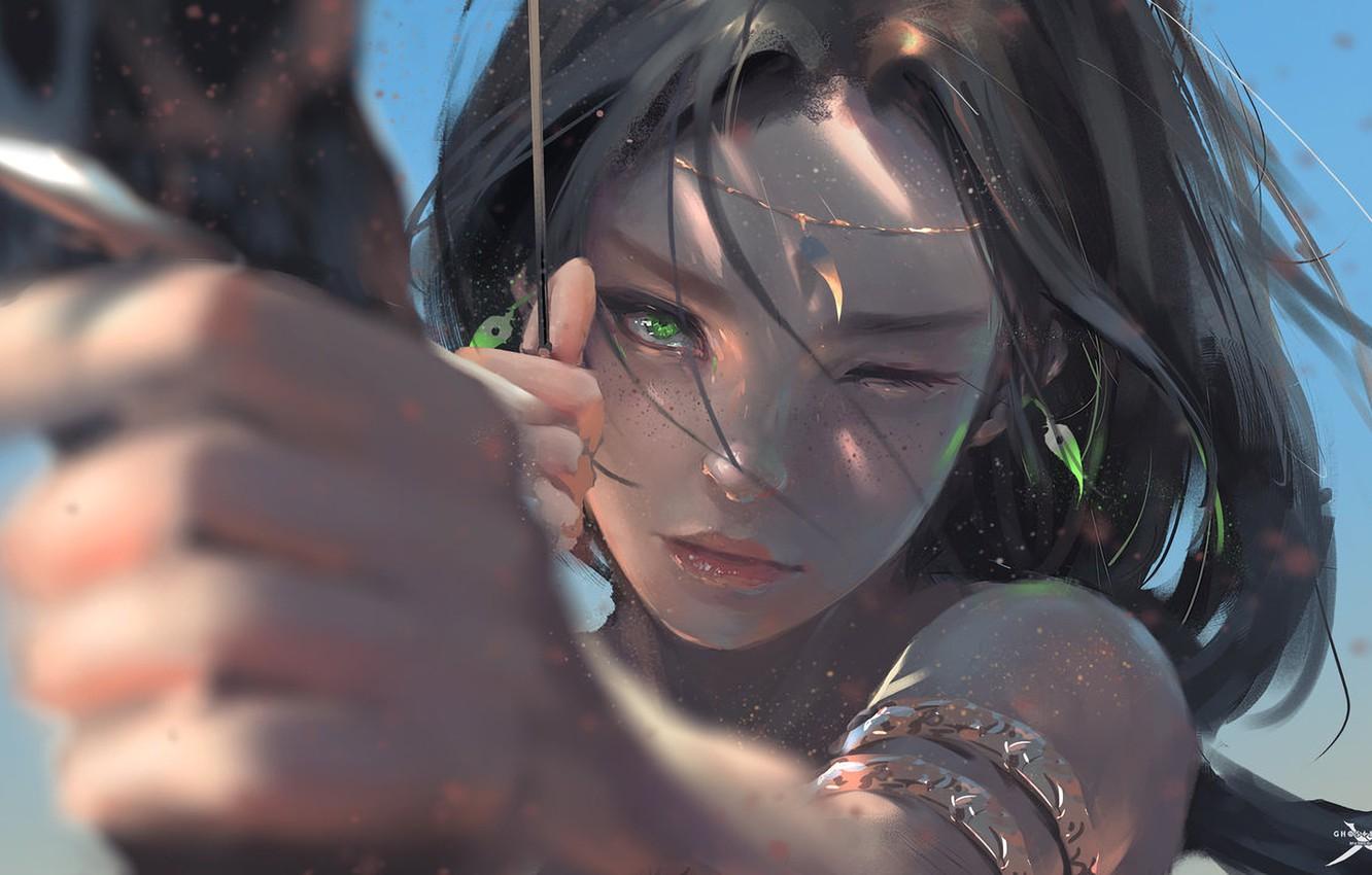 1332x850 Wallpaper girl, fantasy, art image for desktop, section фантастика