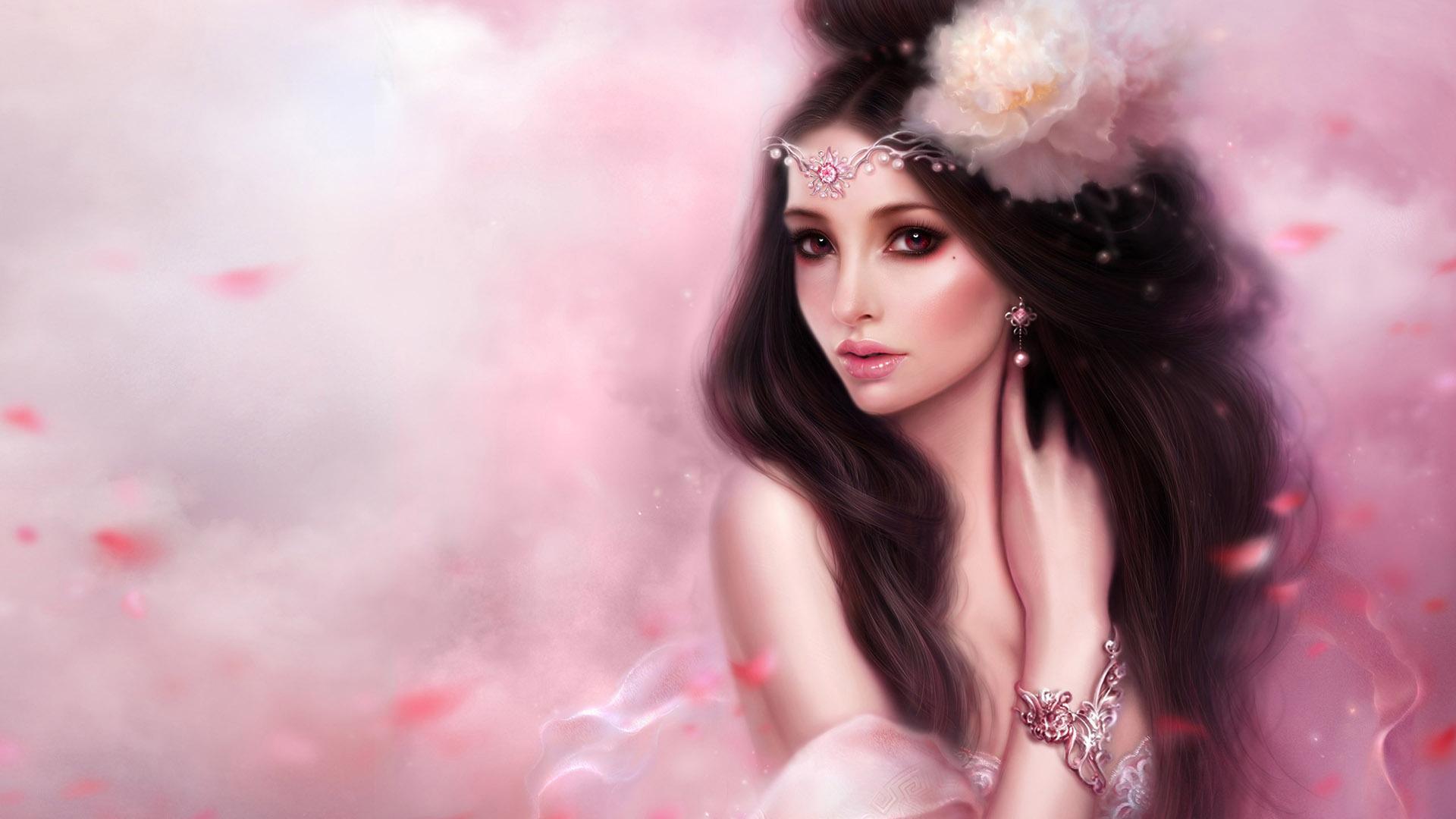 1920x1080 Women HD Fantasy Wallpaper