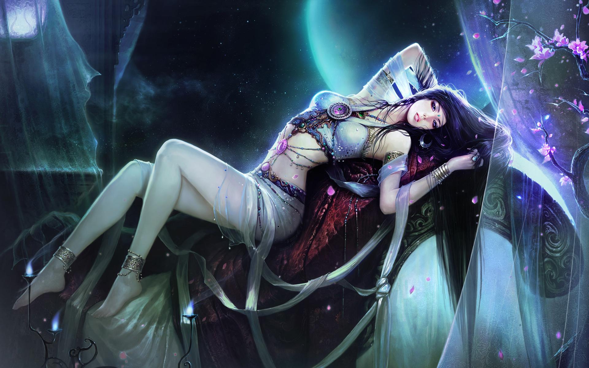 1920x1200 Wallpaper 4k Beautiful Fantasy Girl Wallpaper