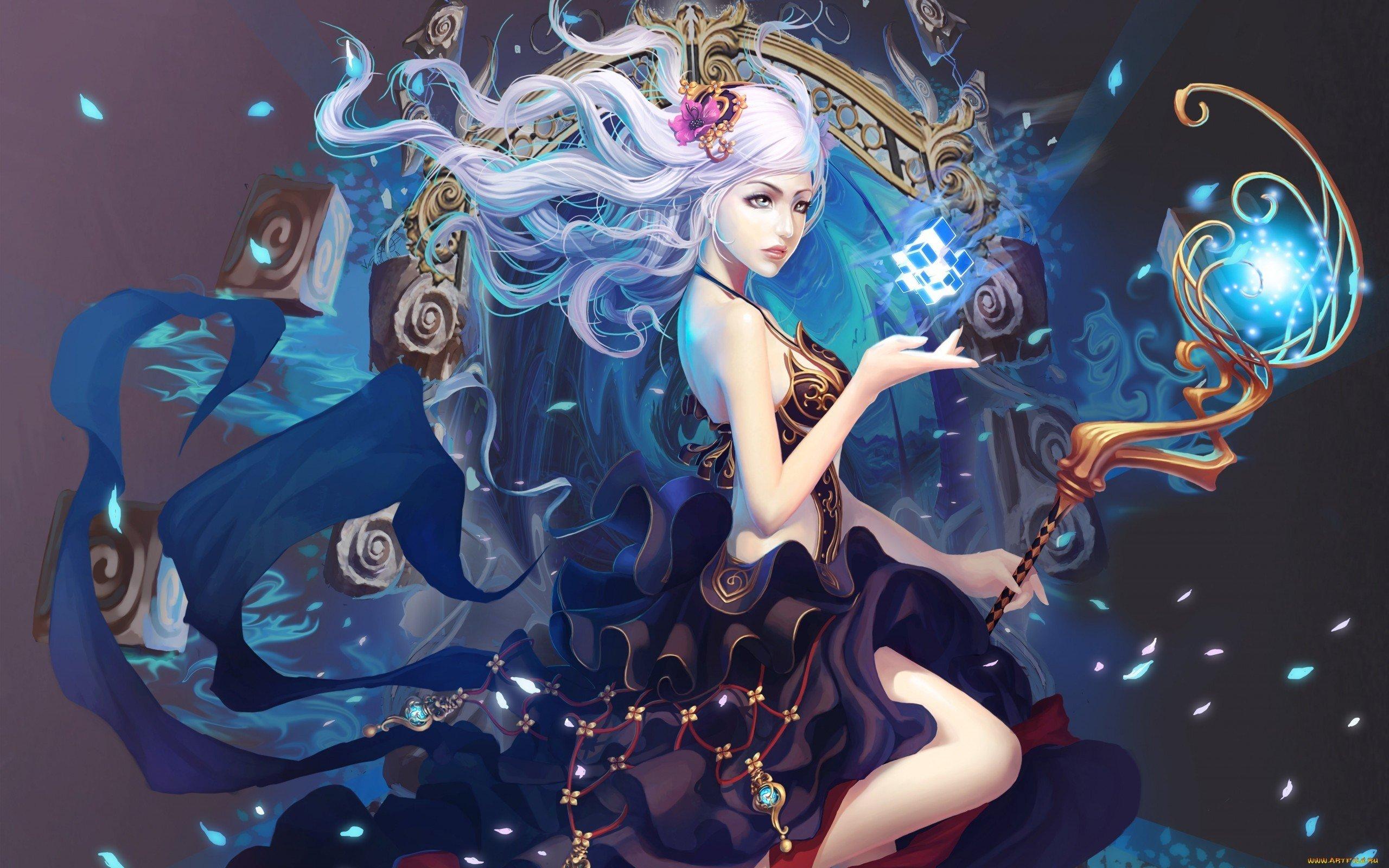 2560x1600 fantasy girl, Fantasy art HD Wallpaper / Desktop and Mobile Image & Photo