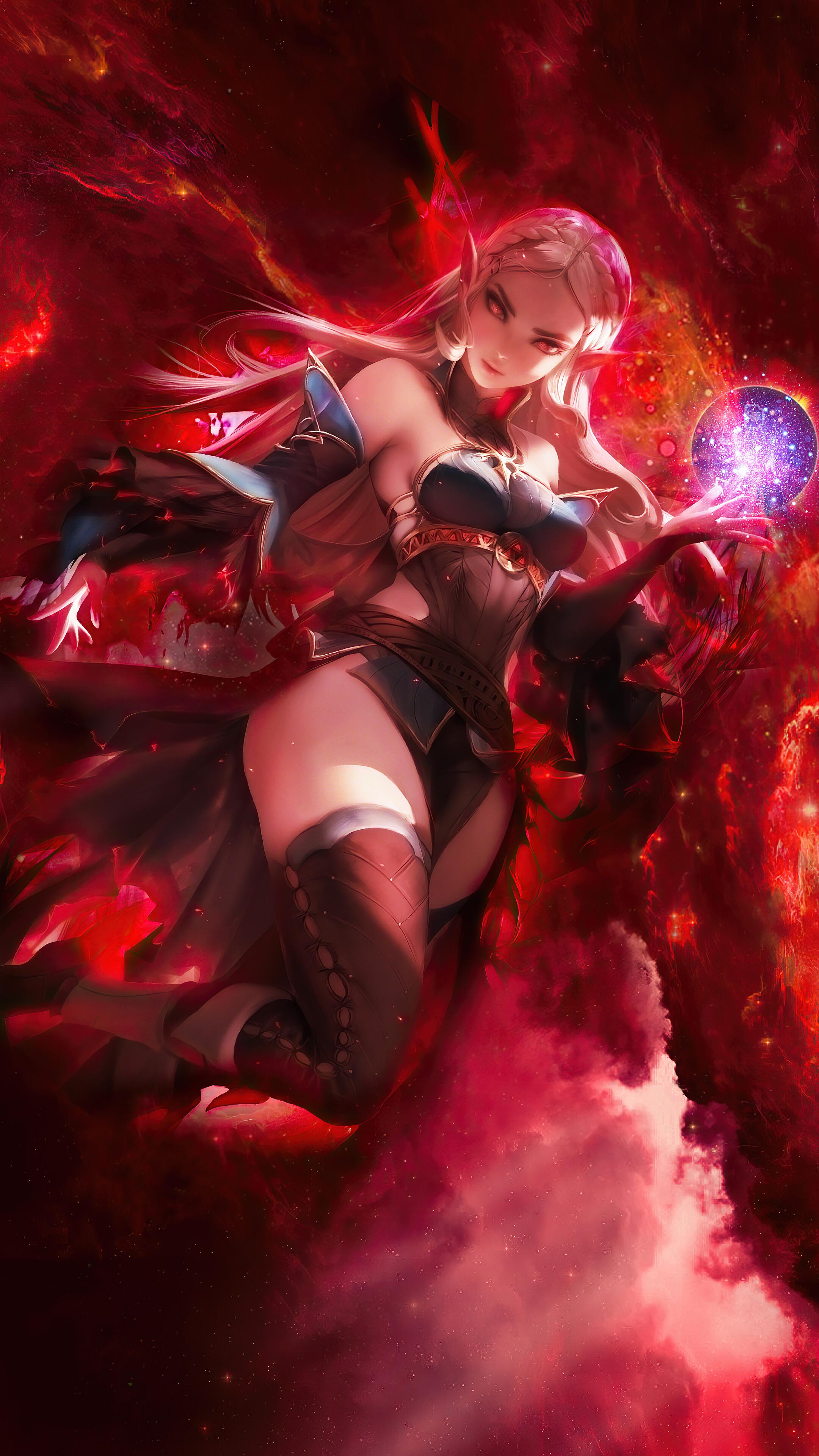2160x3840 Dark, Princess Zelda, Elf, Fantasy, Girl, 4k Gallery HD Wallpaper