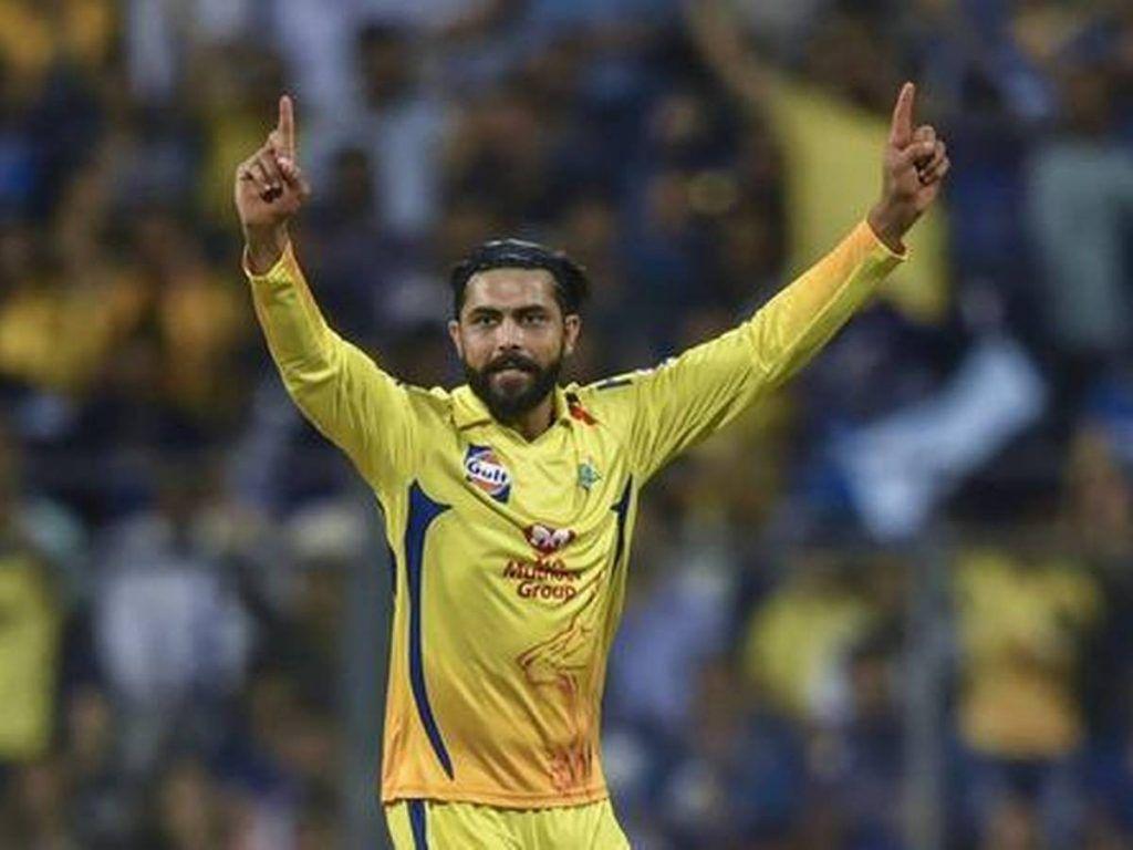 1024x768 Jadeja CSK Wallpaper