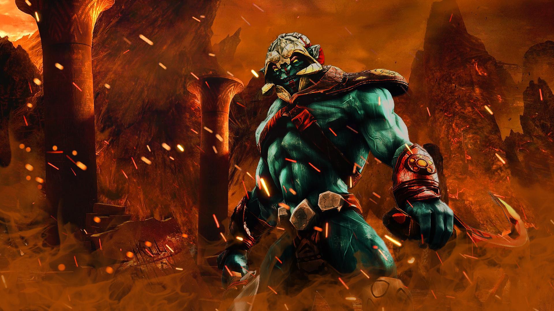 1920x1080 I made this Huskar wallpaper for you guys :D hope you like it ;)
