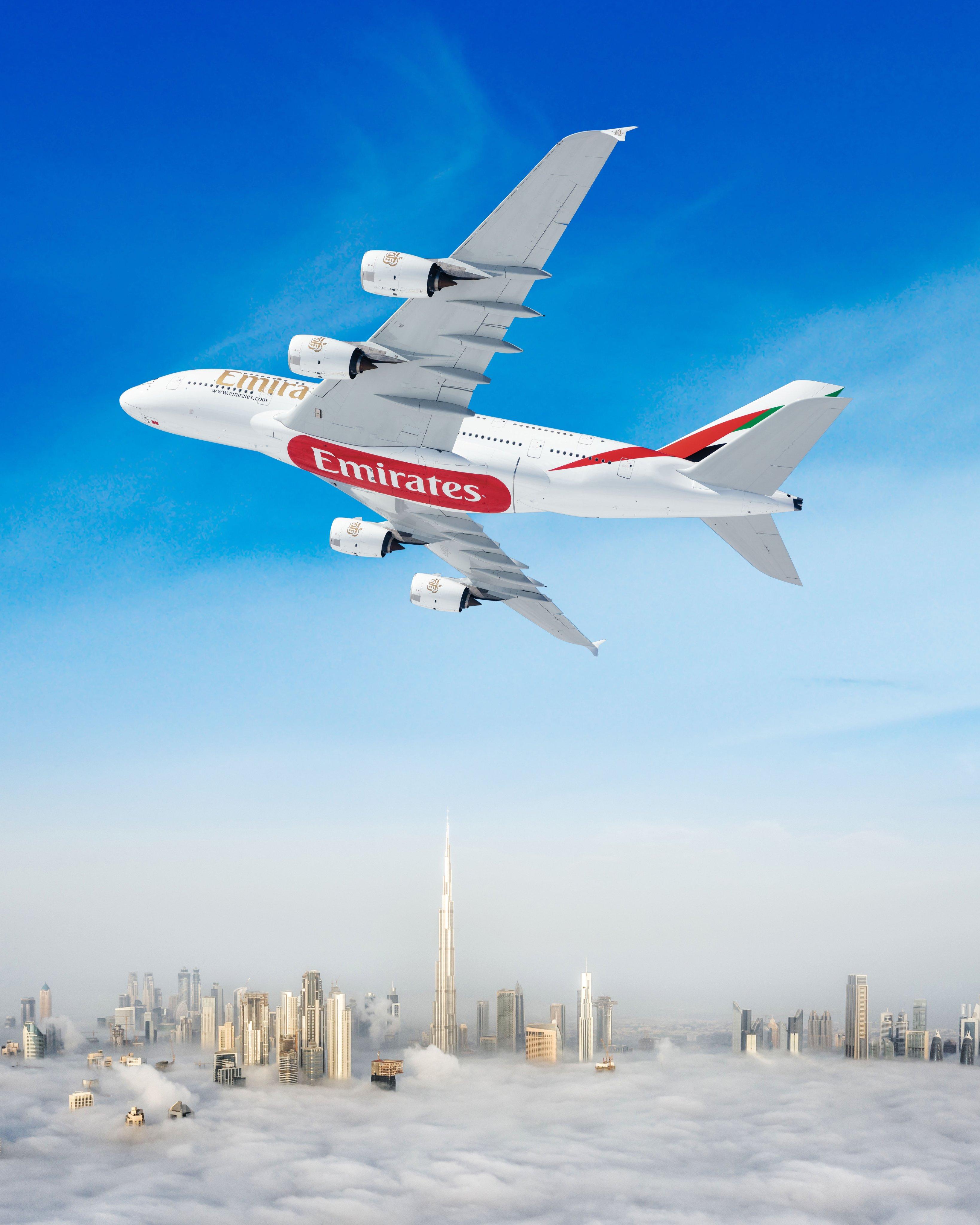 3277x4096 Emirates will operate #EK2021 on 10 April, a special A380 flight with fully vaccinated crew and passengers to mark UAE's vaccination milestone and the safe return of travel, in