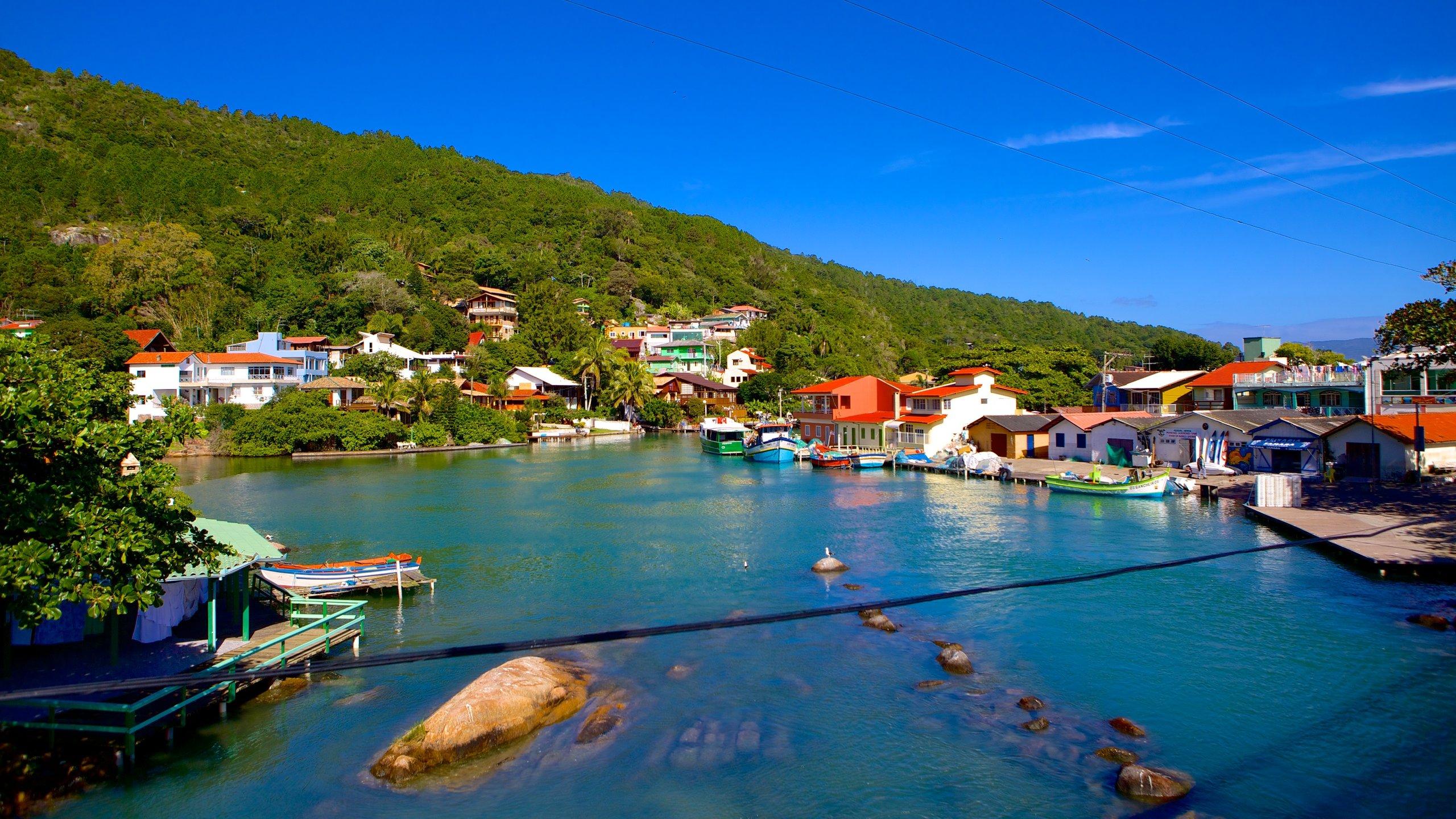 2560x1440 Barra da Lagoa Beach in Florianópolis
