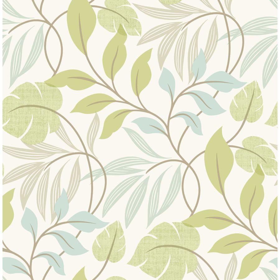 900x900 Brewster Wallcovering 33 Sq Ft Blue Green Non Woven Ivy Vines