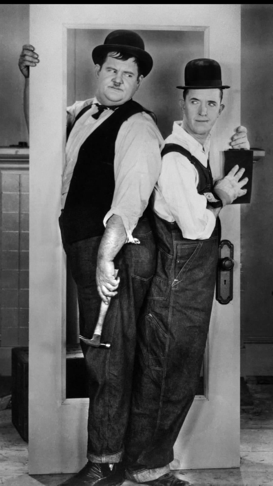 900x1600 Laurel & Hardy': This Is What They Looked Like In Real Life